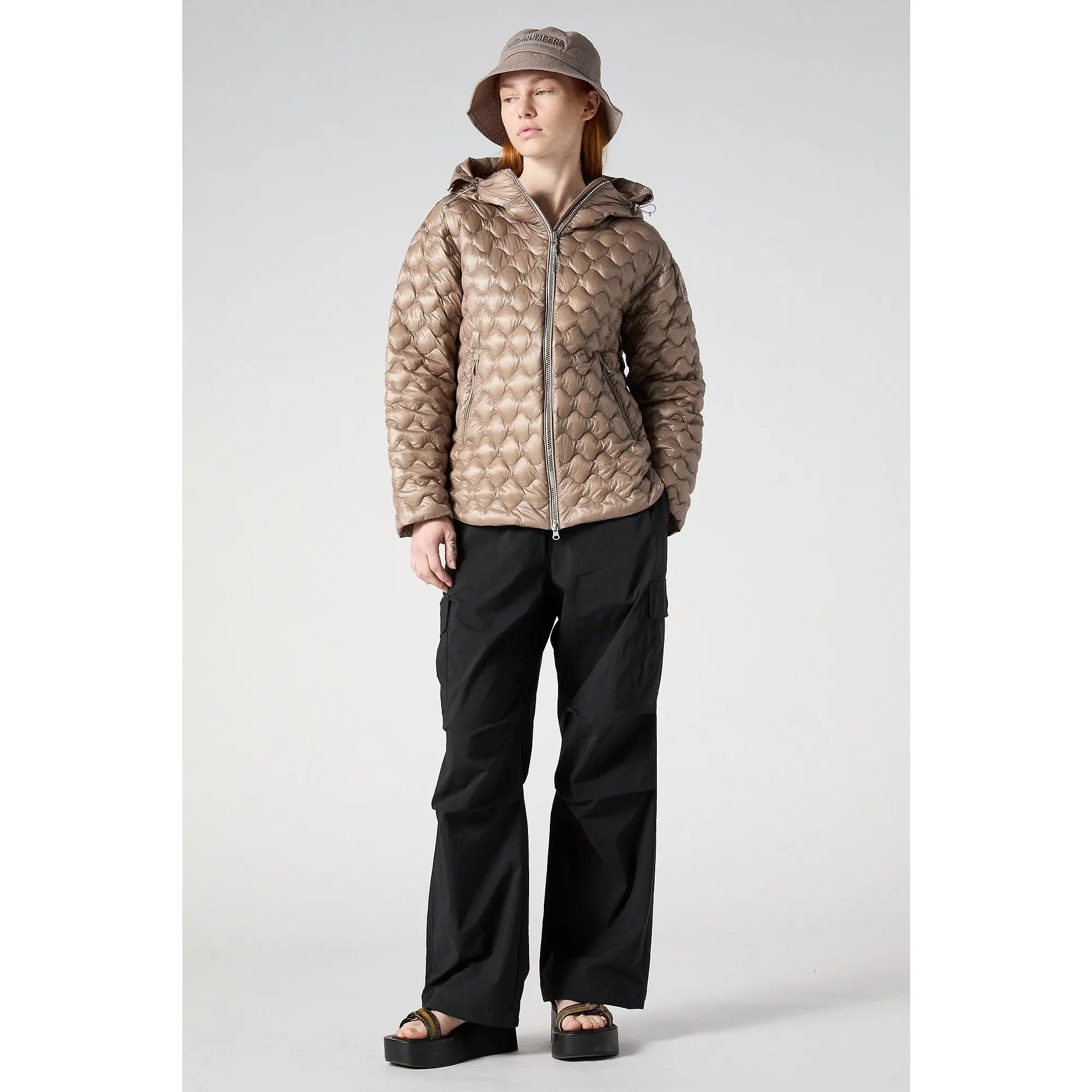 Product image 5 of 7 of Parajumpers Women's Sherifa Hooded Down Puffer Jacket - Wistful