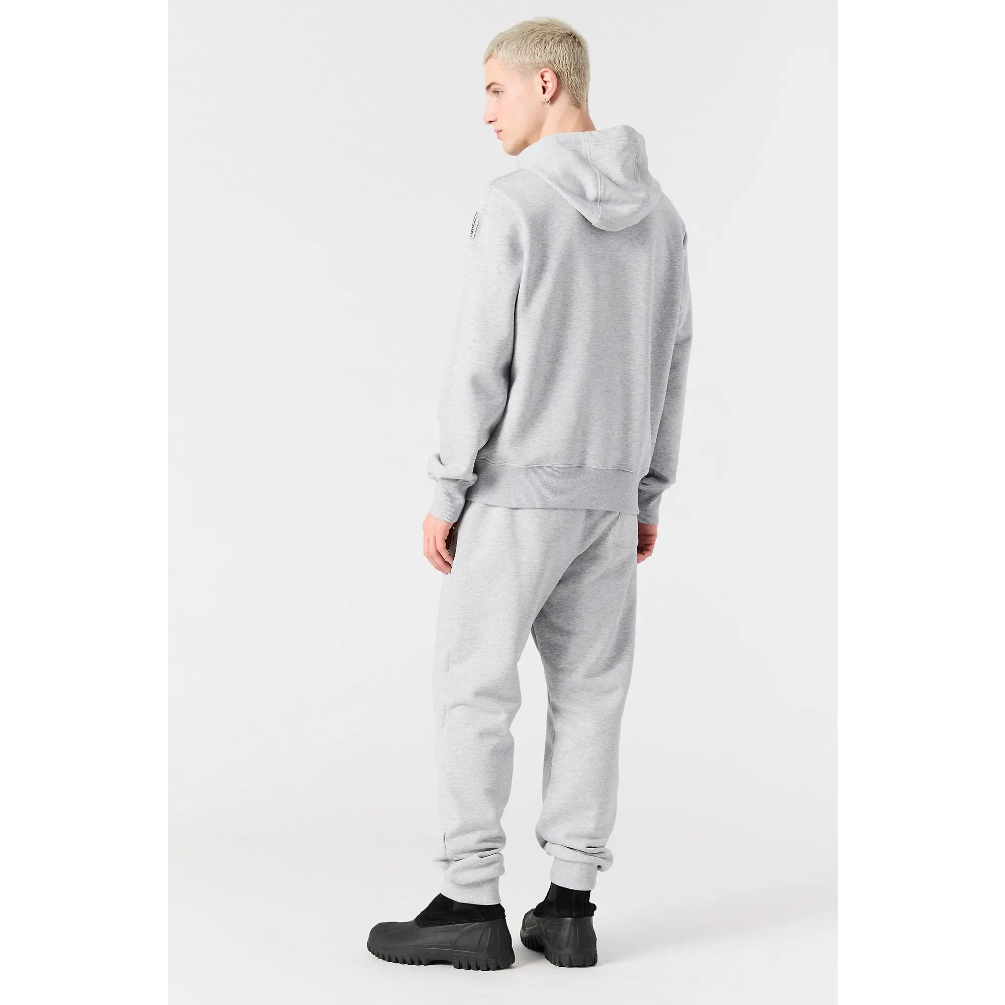 Product image 5 of 6 of Parajumpers Men's Everest Hooded Sweatshirt - Ash Grey Melange