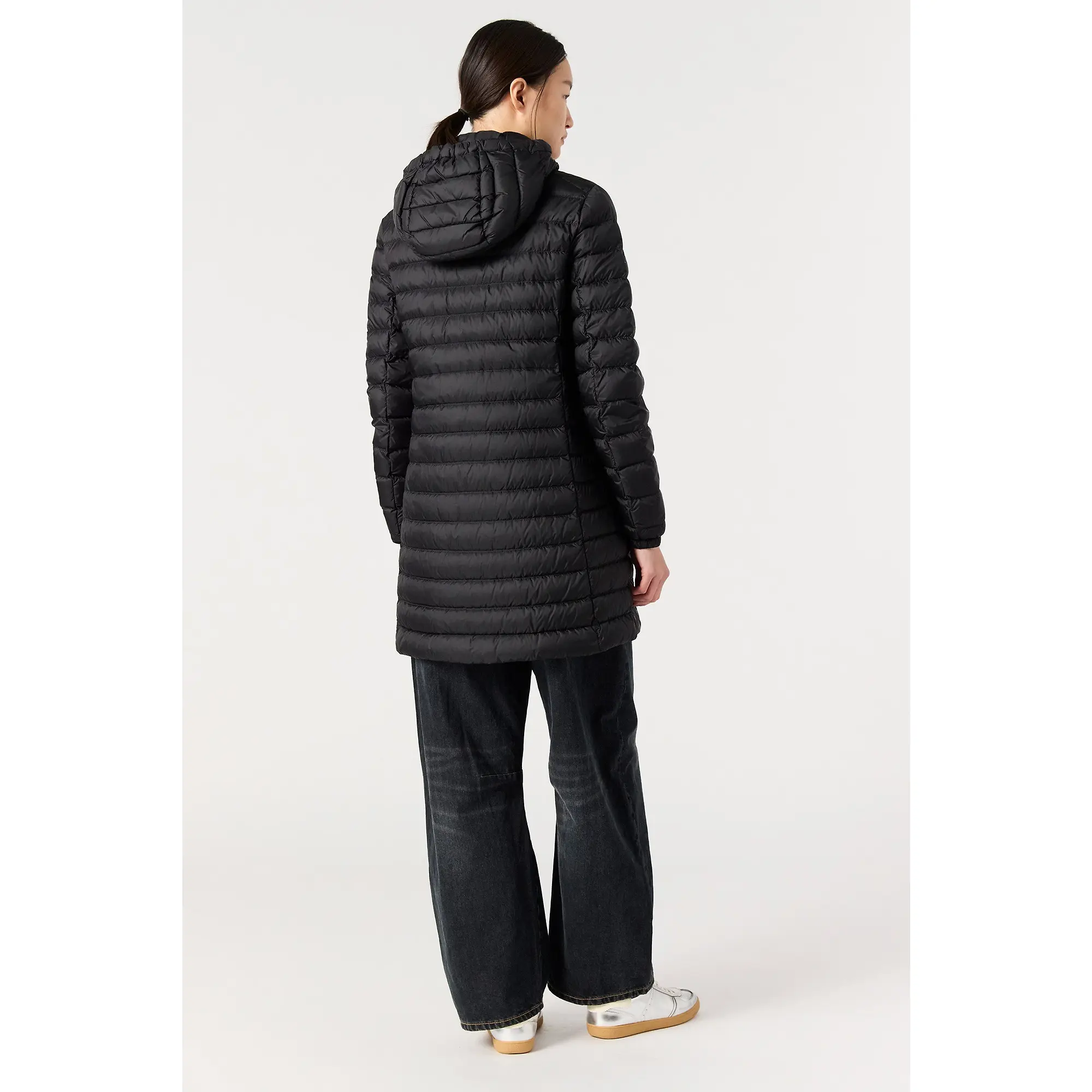 Product image 4 of 7 of Parajumpers Women's Meredith Lightweight Hooded Down Jacket - Black