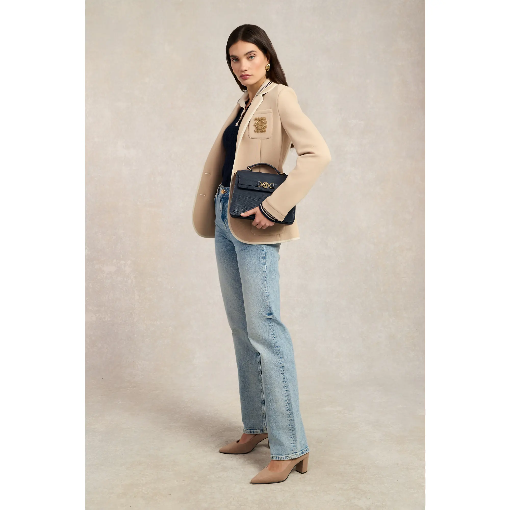 Product image 4 of 8 of Holland Cooper Women's Orla Knit - Ink Navy