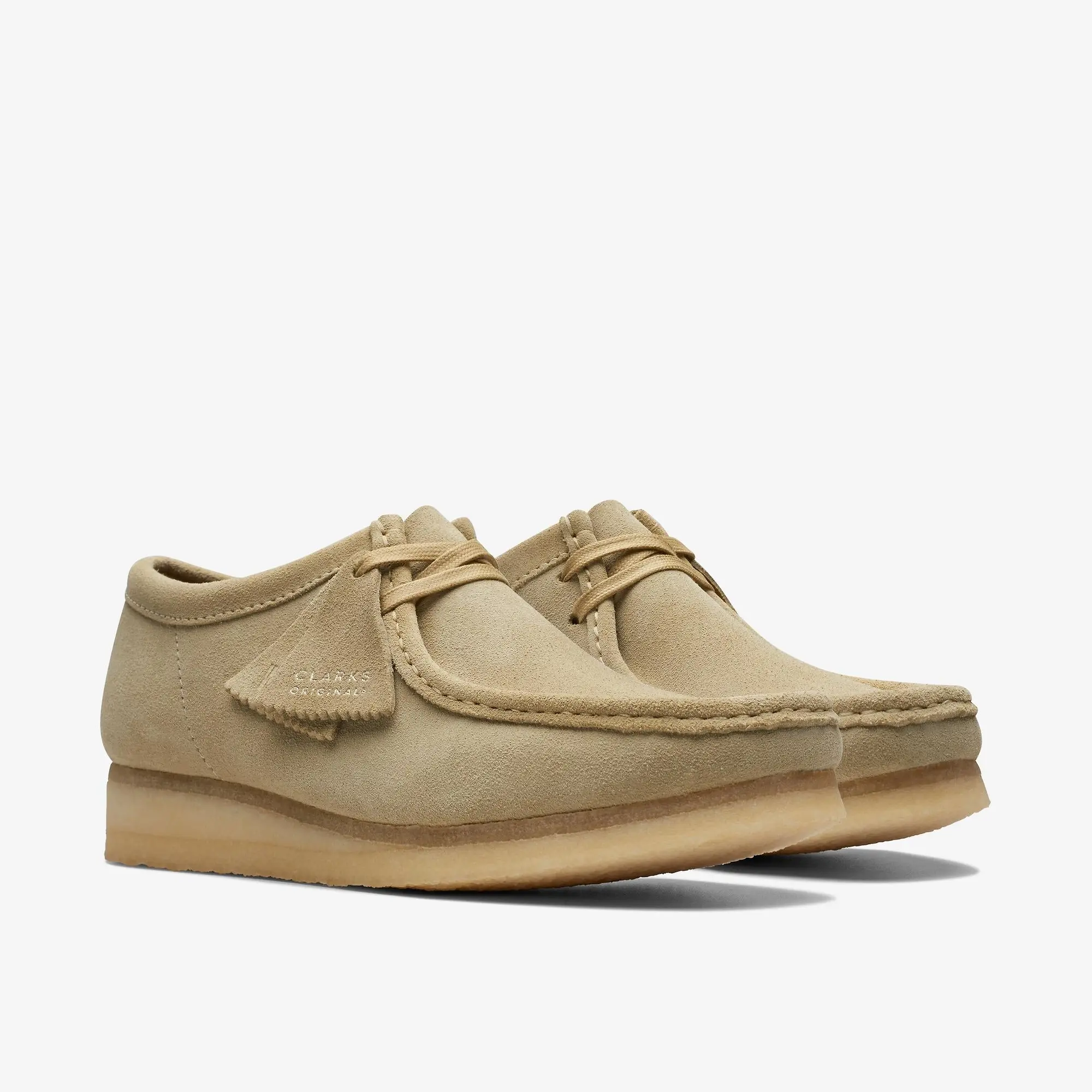 Product image 5 of 8 of Clarks Originals Men's Wallabee Shoes - Maple Suede