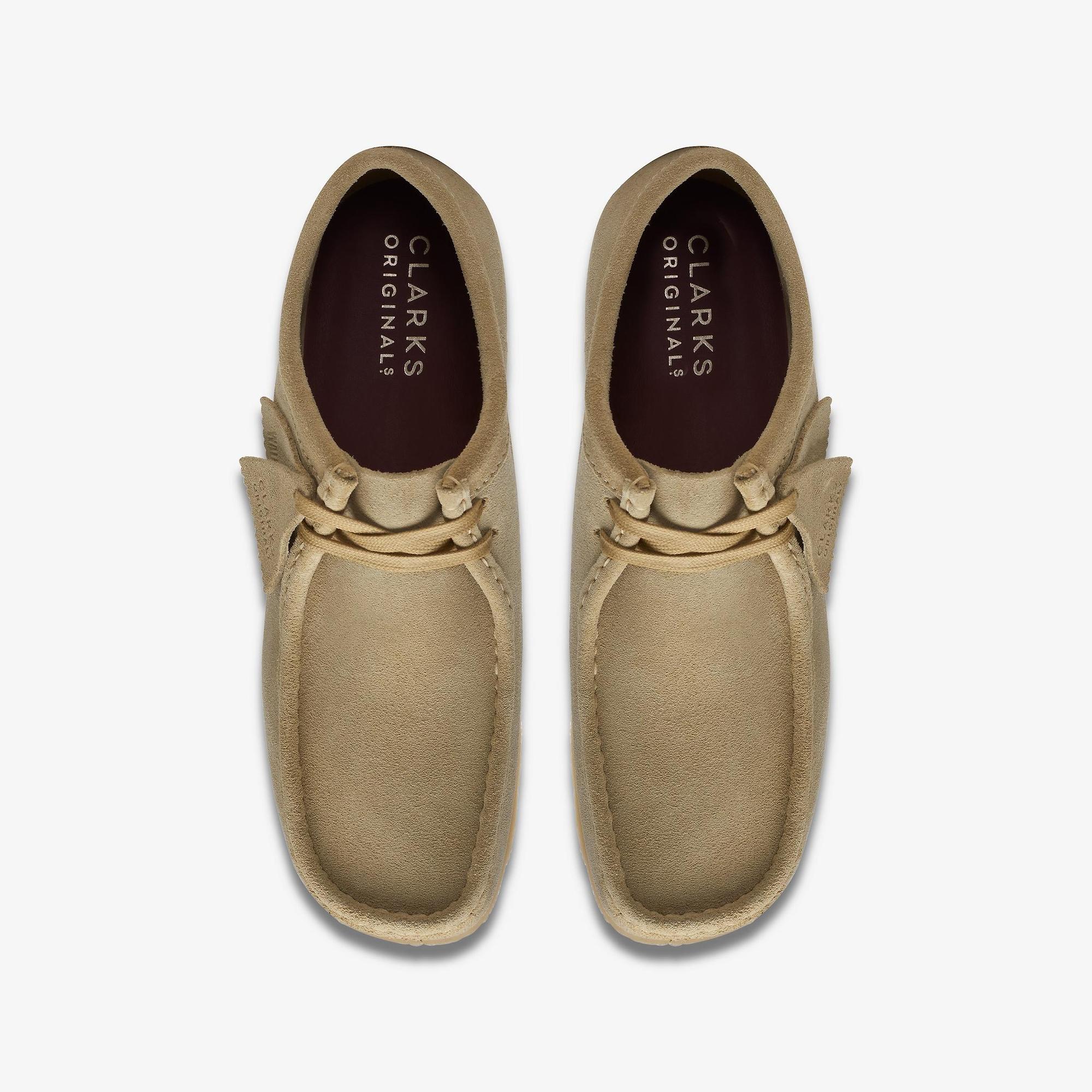 Clarks Originals Men's Wallabee Shoes - Maple Suede | British Attire
