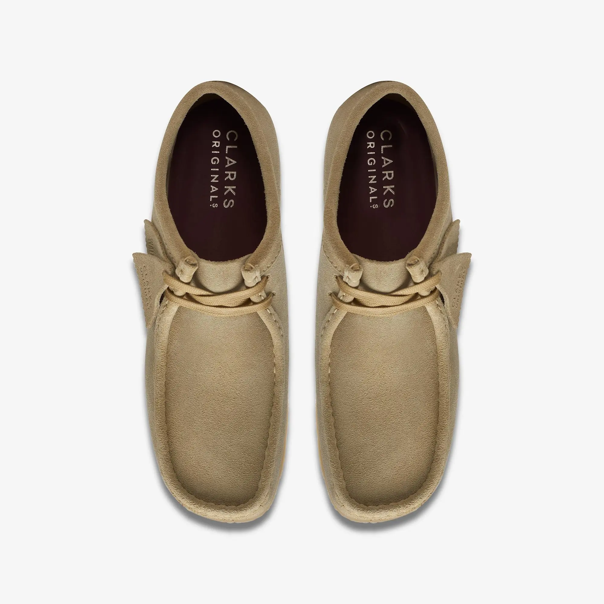 Product image 7 of 8 of Clarks Originals Men's Wallabee Shoes - Maple Suede