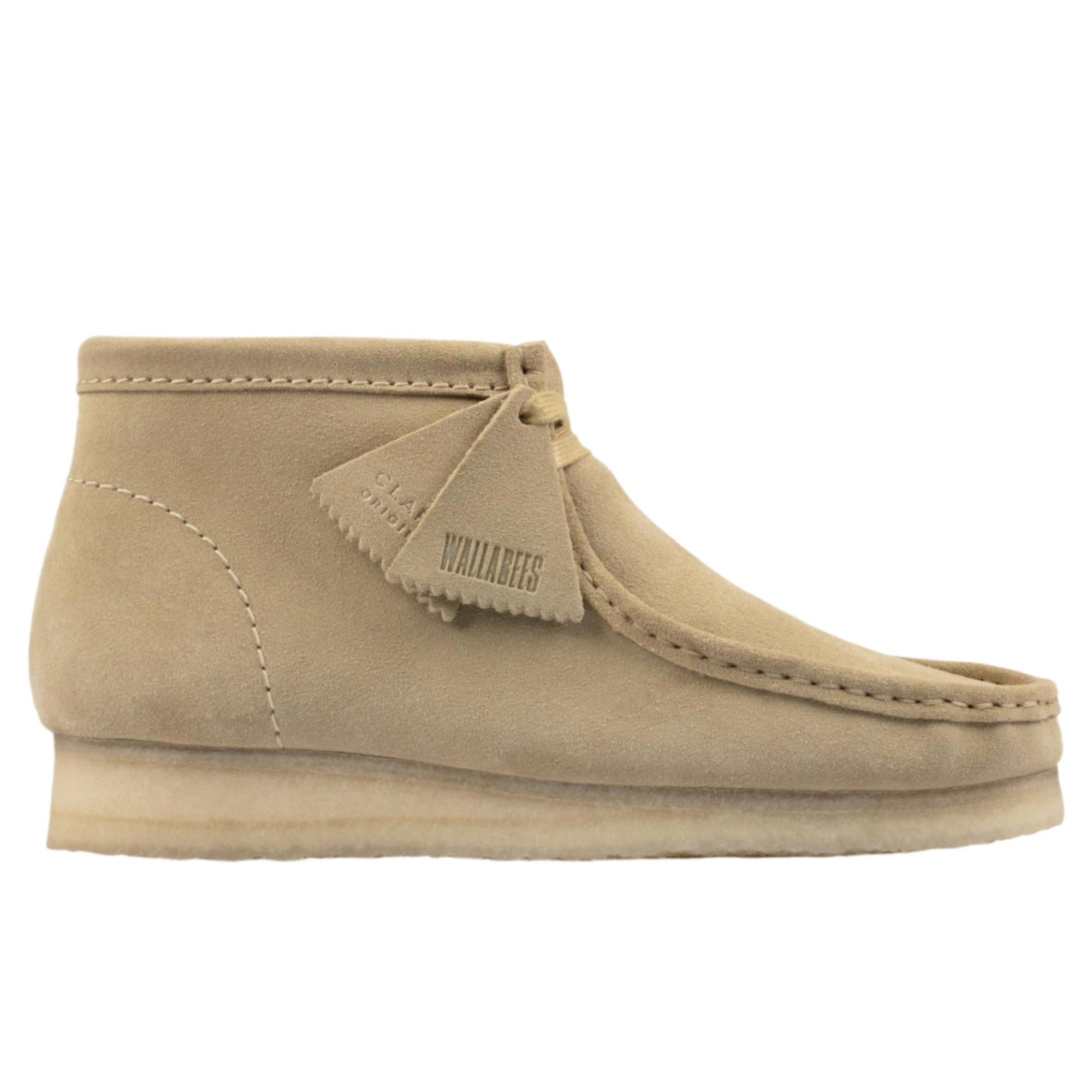Clarks Originals Men's Wallabee Boots - Maple Suede | British Attire