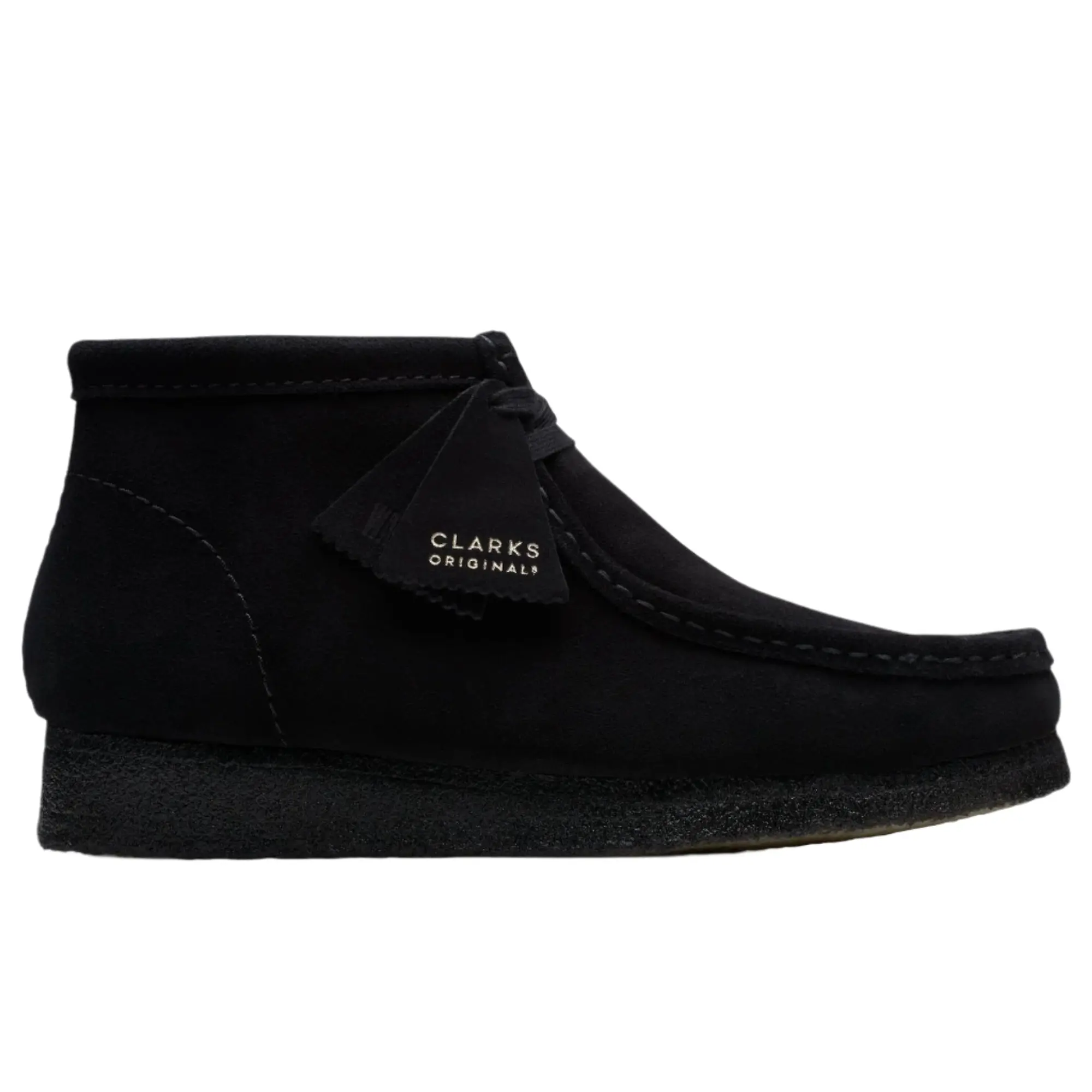 Product image 1 of 7 of Clarks Originals Men's Wallabee Boots - Black Suede