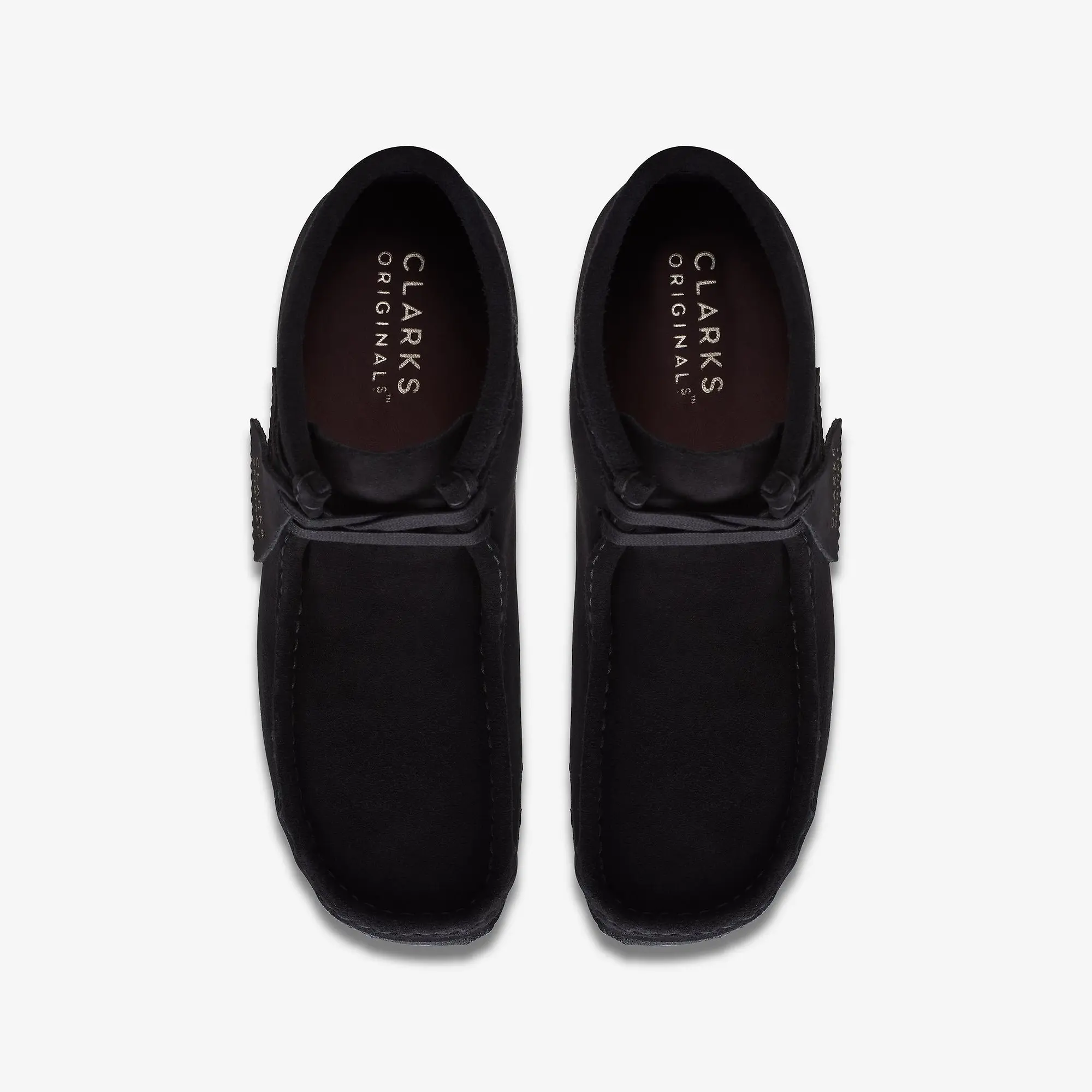 Product image 6 of 7 of Clarks Originals Men's Wallabee Boots - Black Suede