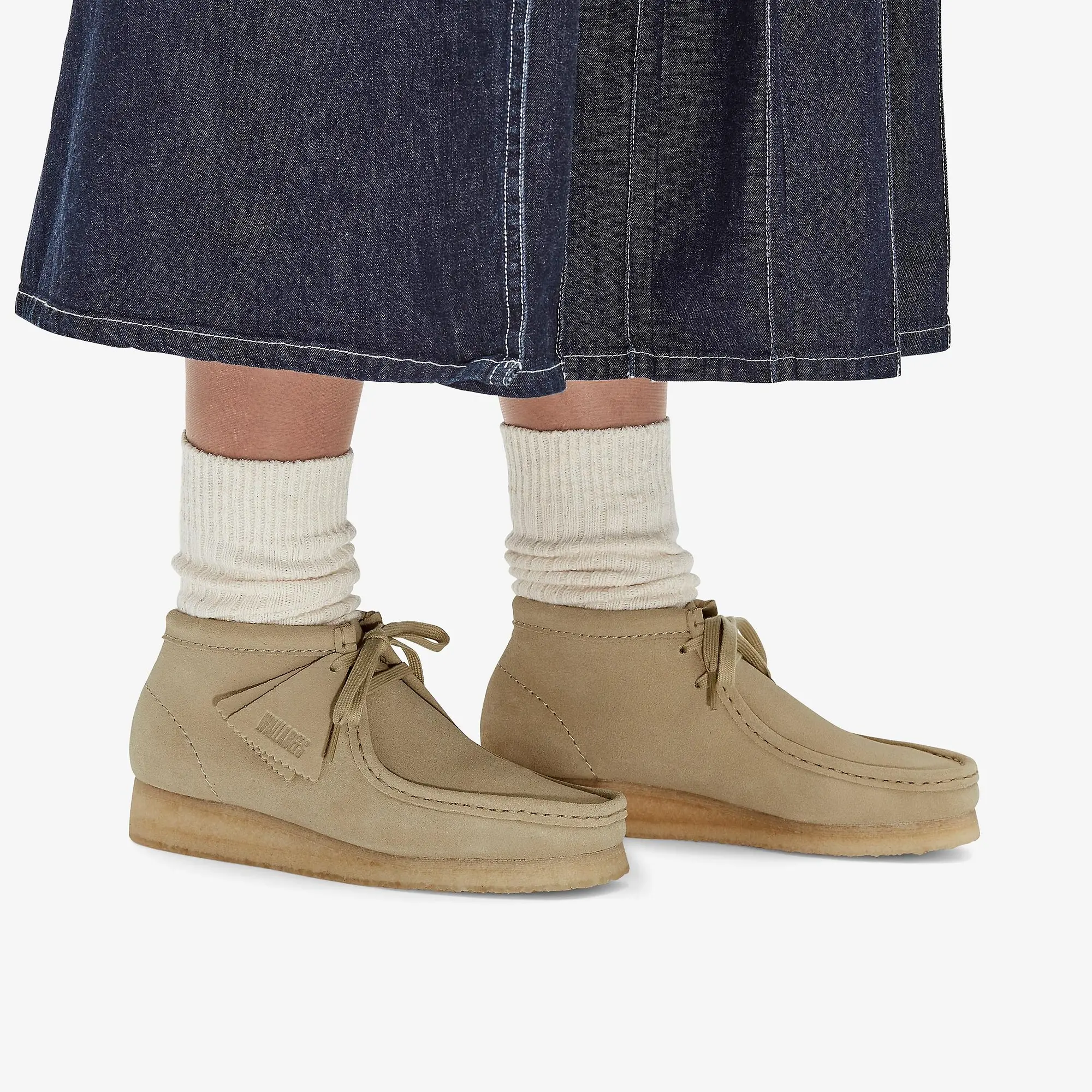 Product image 2 of 8 of Clarks Originals Women's Wallabee Boots - Maple Suede
