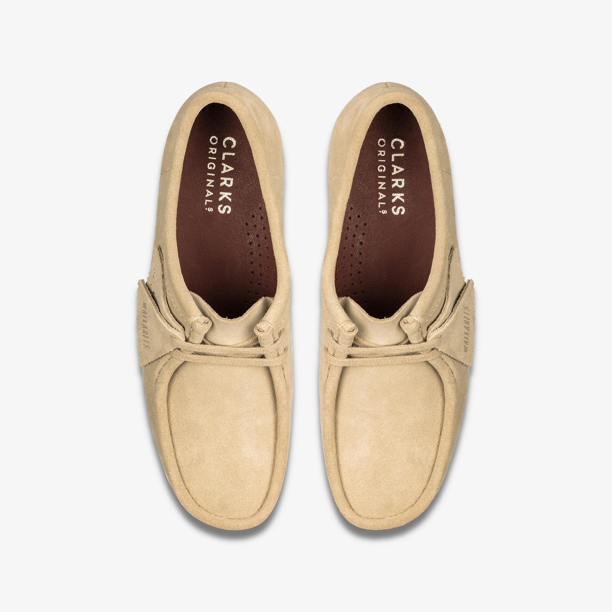 Clarks Originals Women's Wallabee Shoes - Maple Suede | British Attire