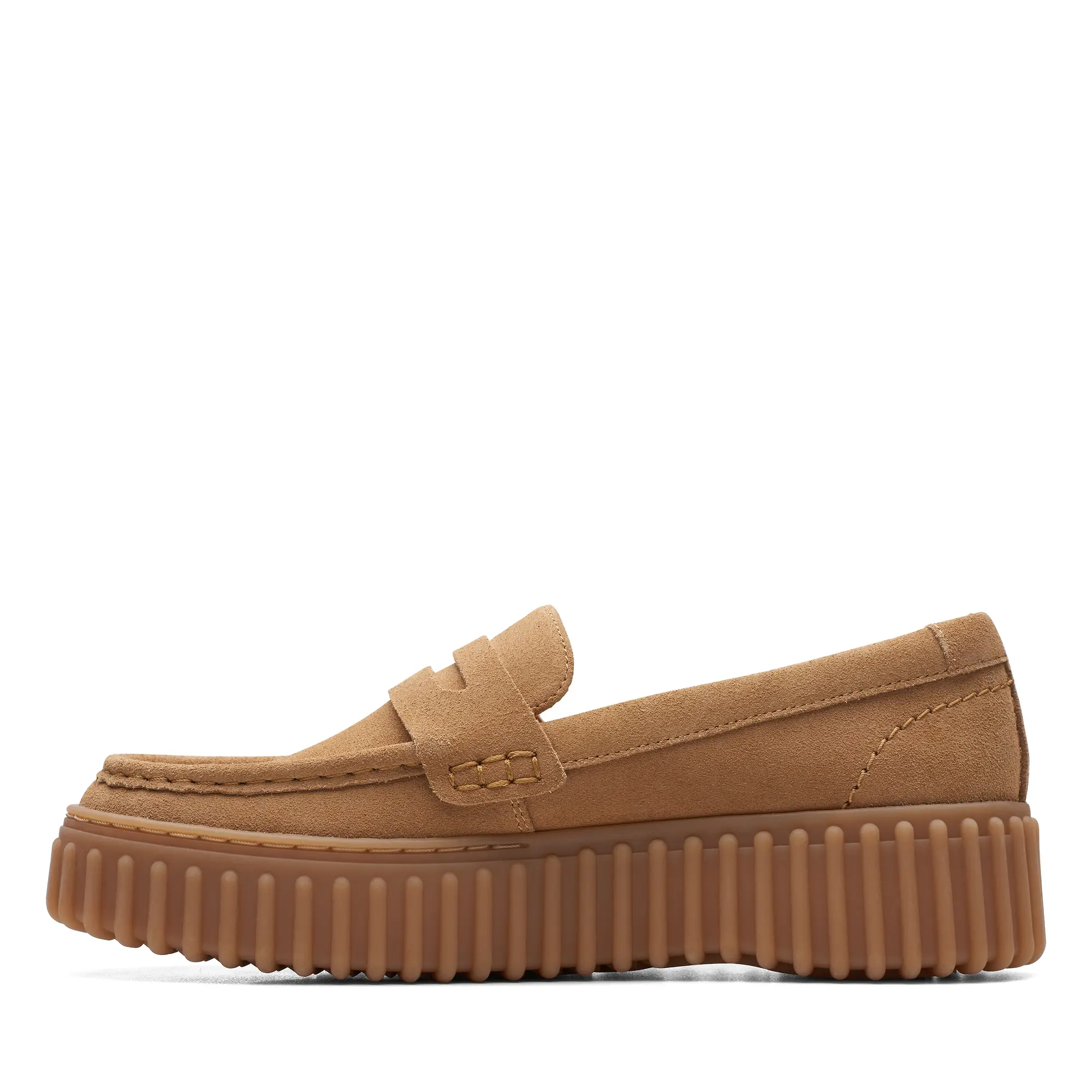 Product image 2 of 8 of Clarks Women's Torhill Penny - Light Tan Suede