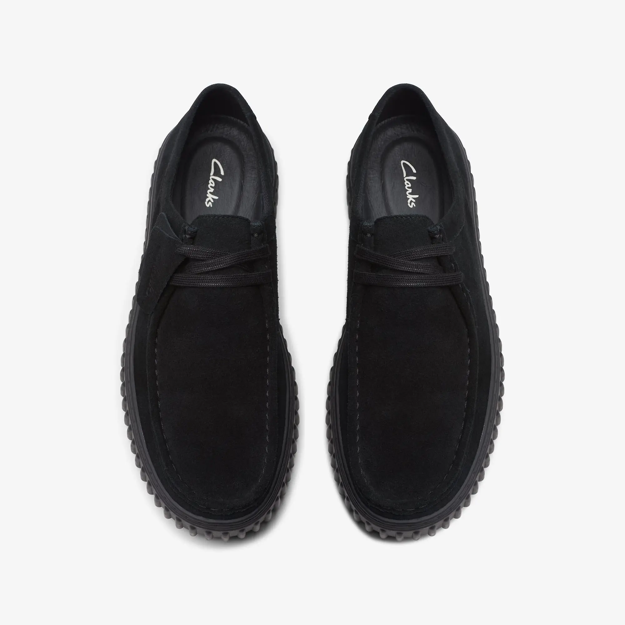 Product image 7 of 7 of Clarks Men's Torhill Lo Shoes - Black Suede