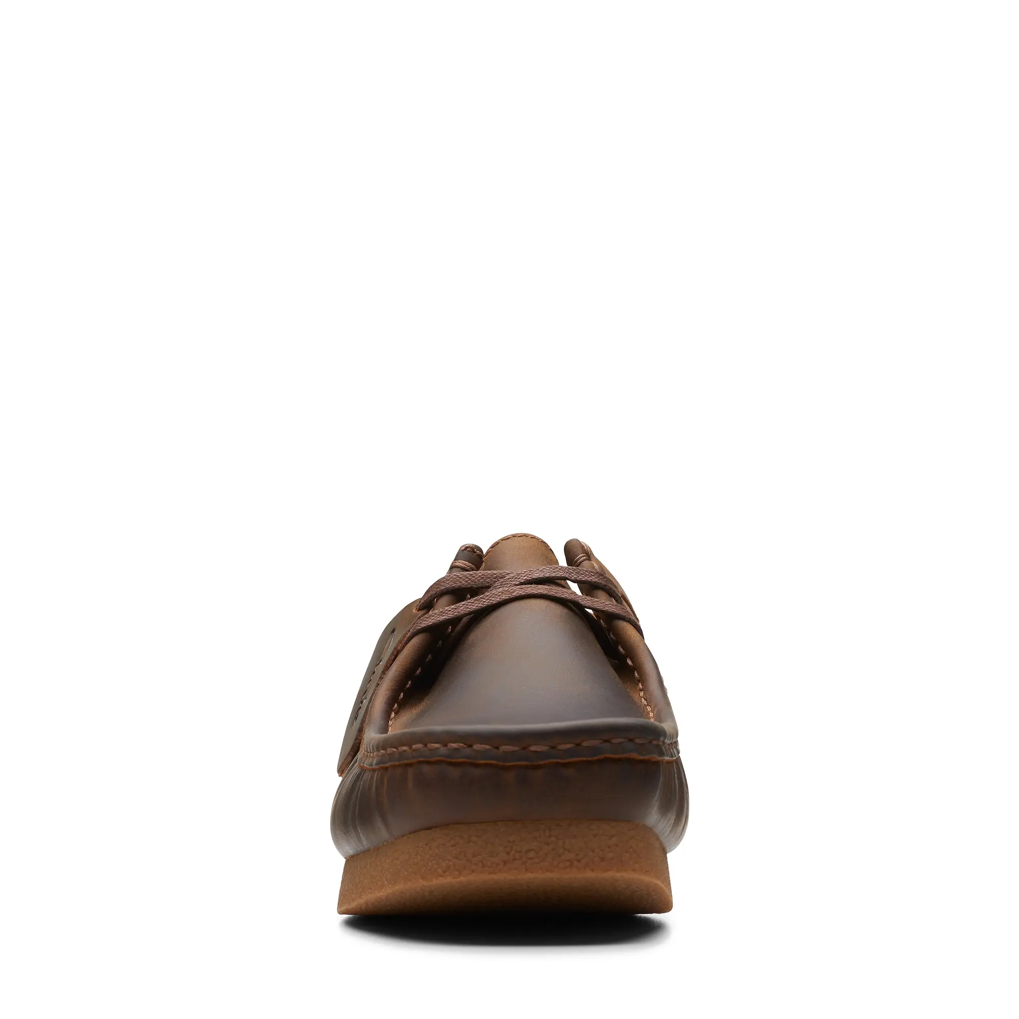 Product image 6 of 7 of Clarks Men's Wallabee Evo Leather Shoe - Beeswax