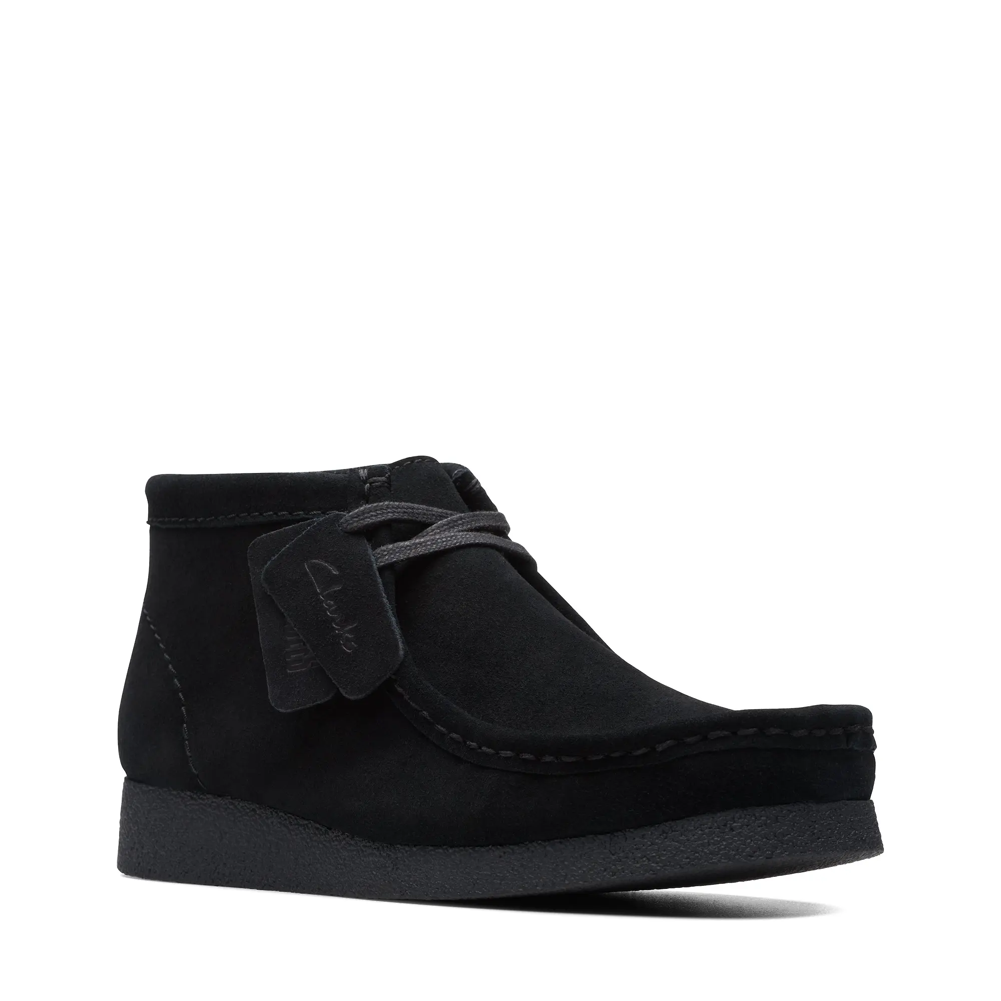 Product image 3 of 7 of Clarks Men's Wallabee Evo Suede Boot - Black