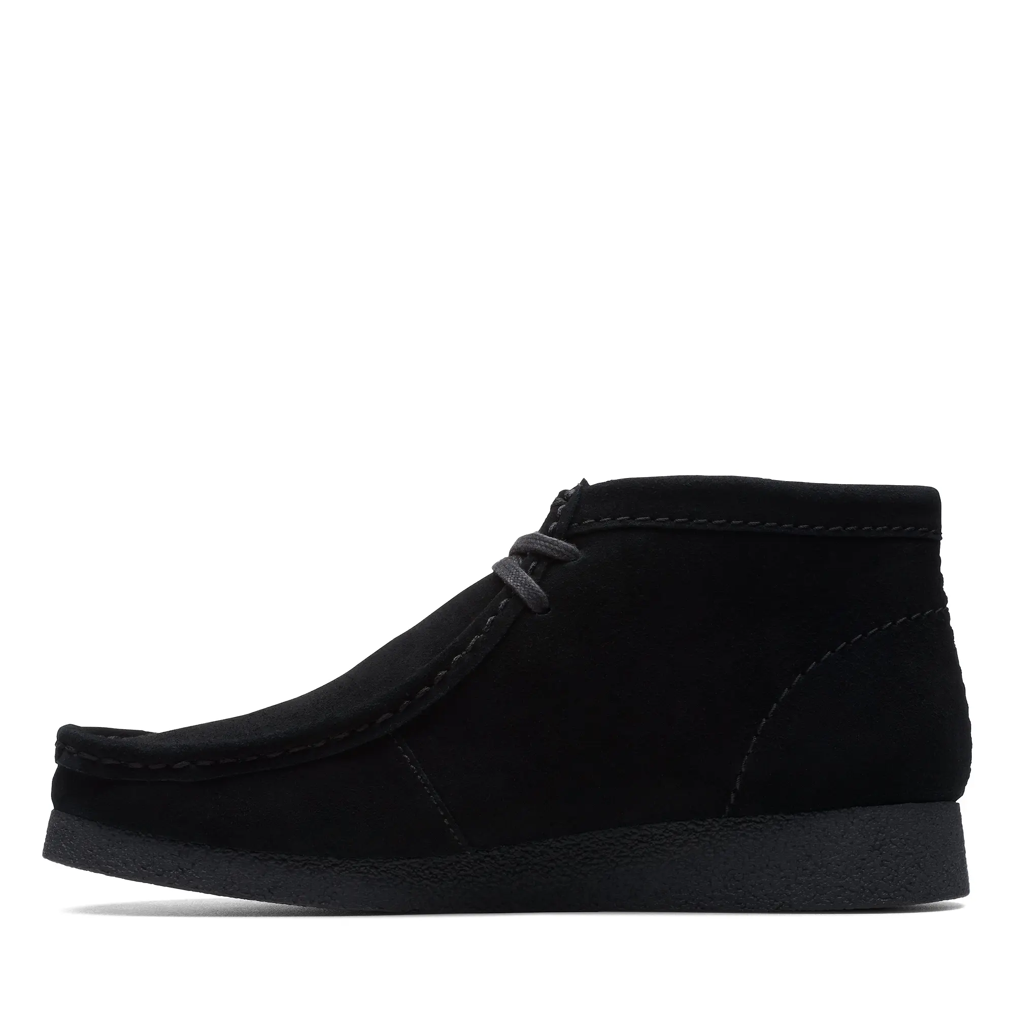Product image 2 of 7 of Clarks Men's Wallabee Evo Suede Boot - Black