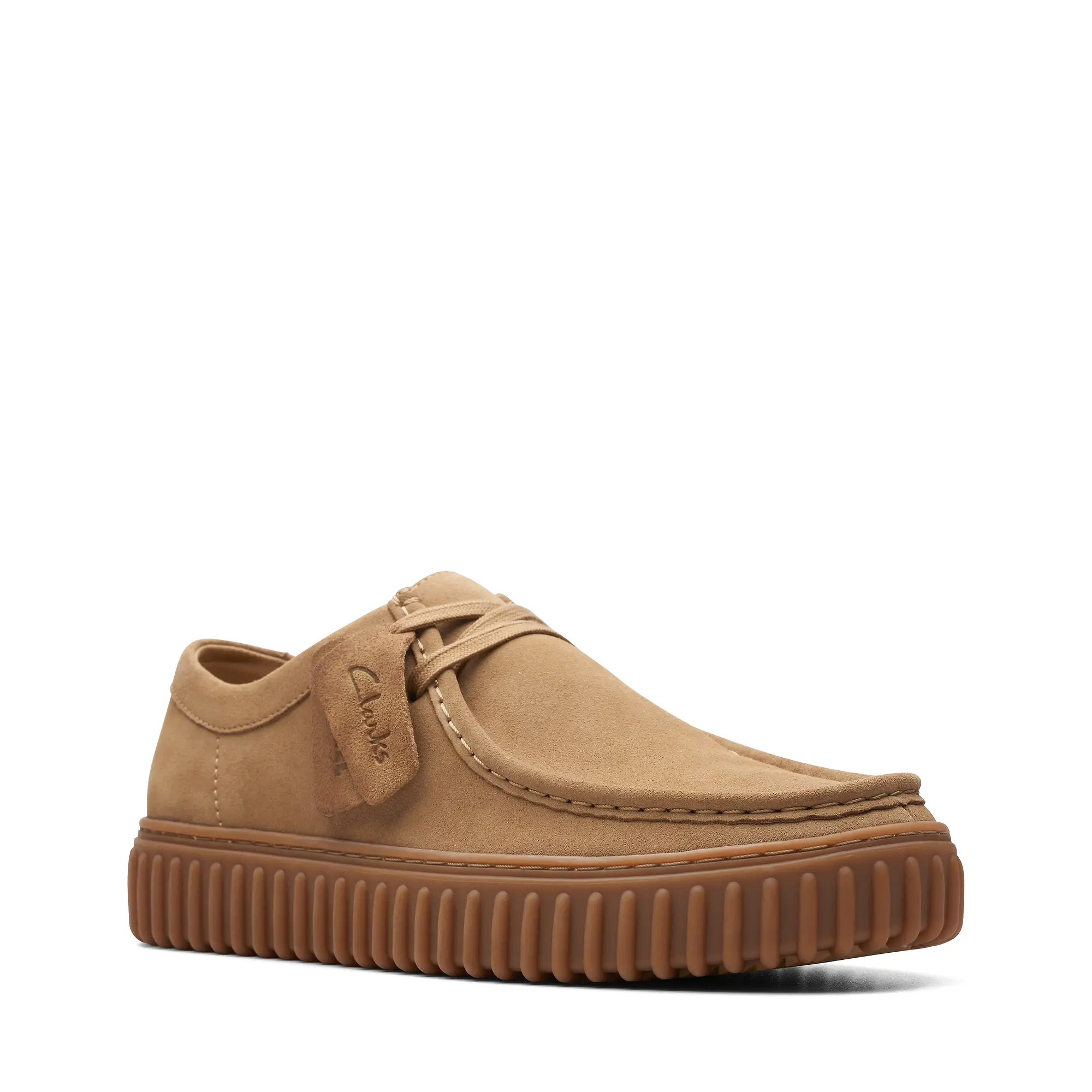 Product image 5 of 12 of Clarks Men's Torhill Lo Shoes - Dark Sand Suede