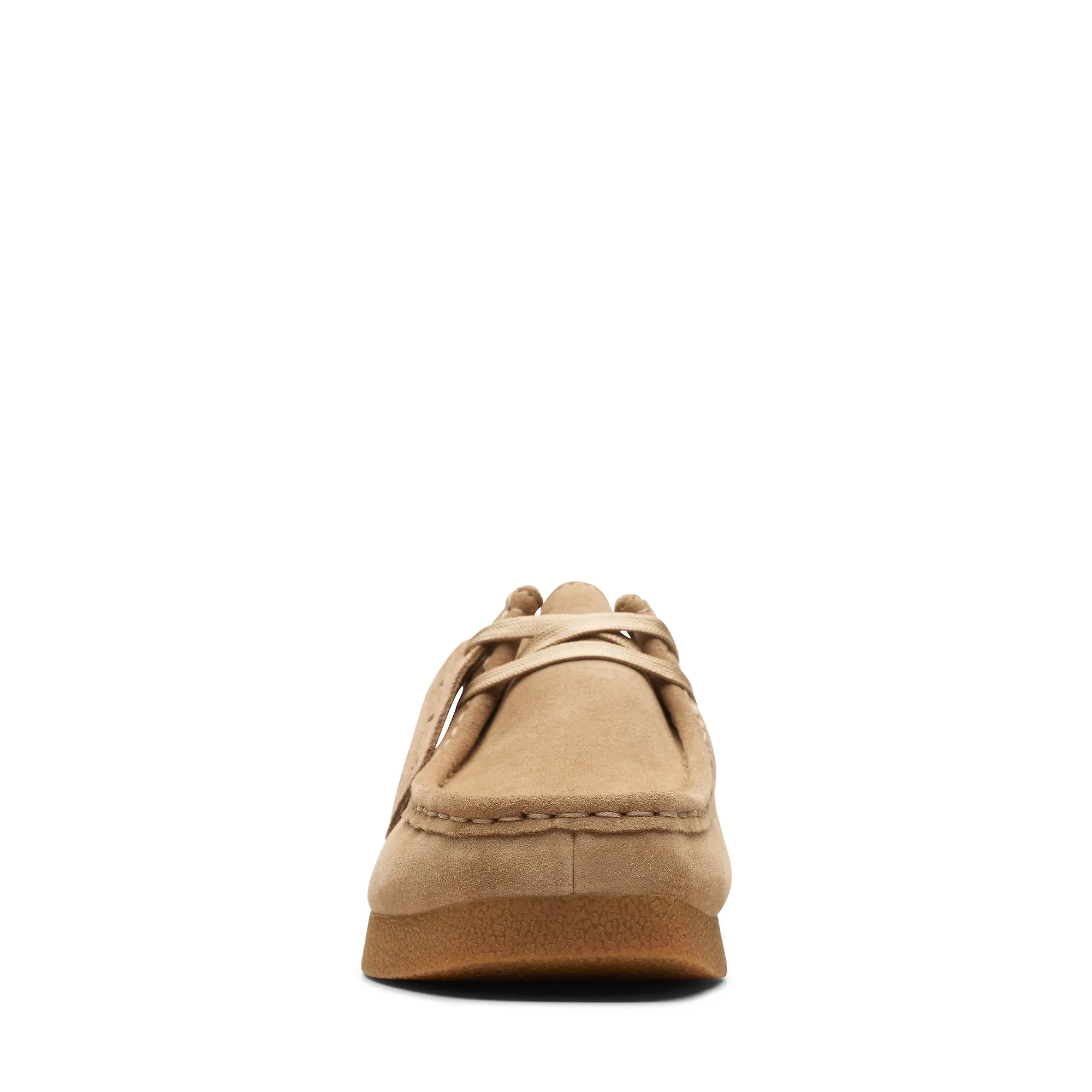 Product image 3 of 7 of Clarks Women's Wallabee Evo Shoes - Dark Sand Suede