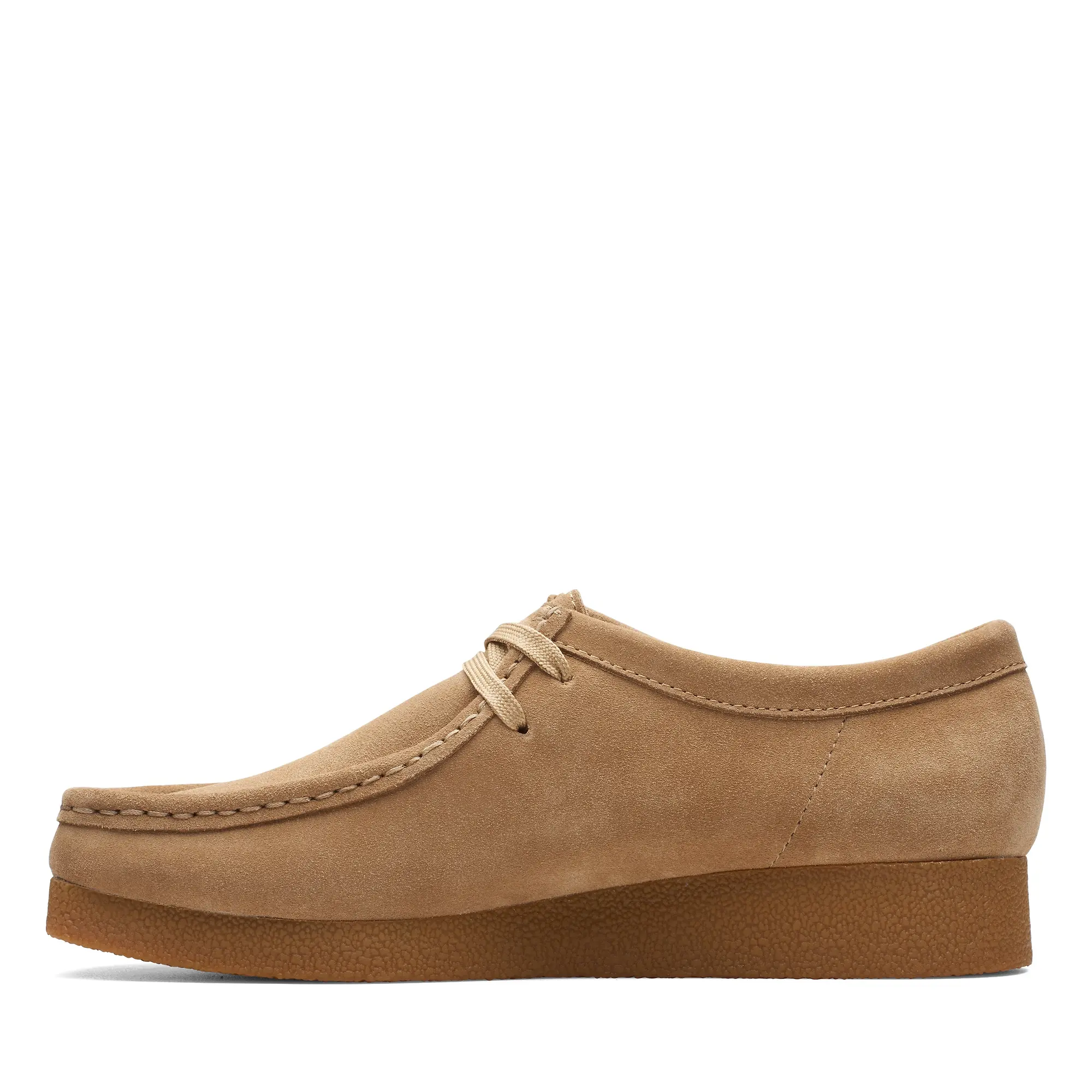 Product image 5 of 7 of Clarks Women's Wallabee Evo Shoes - Dark Sand Suede