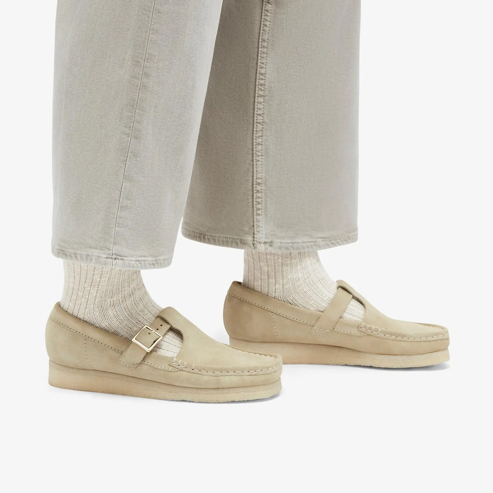 Product image 2 of 7 of Clarks Originals Women's Wallabee T-Bar Shoes - Maple Suede