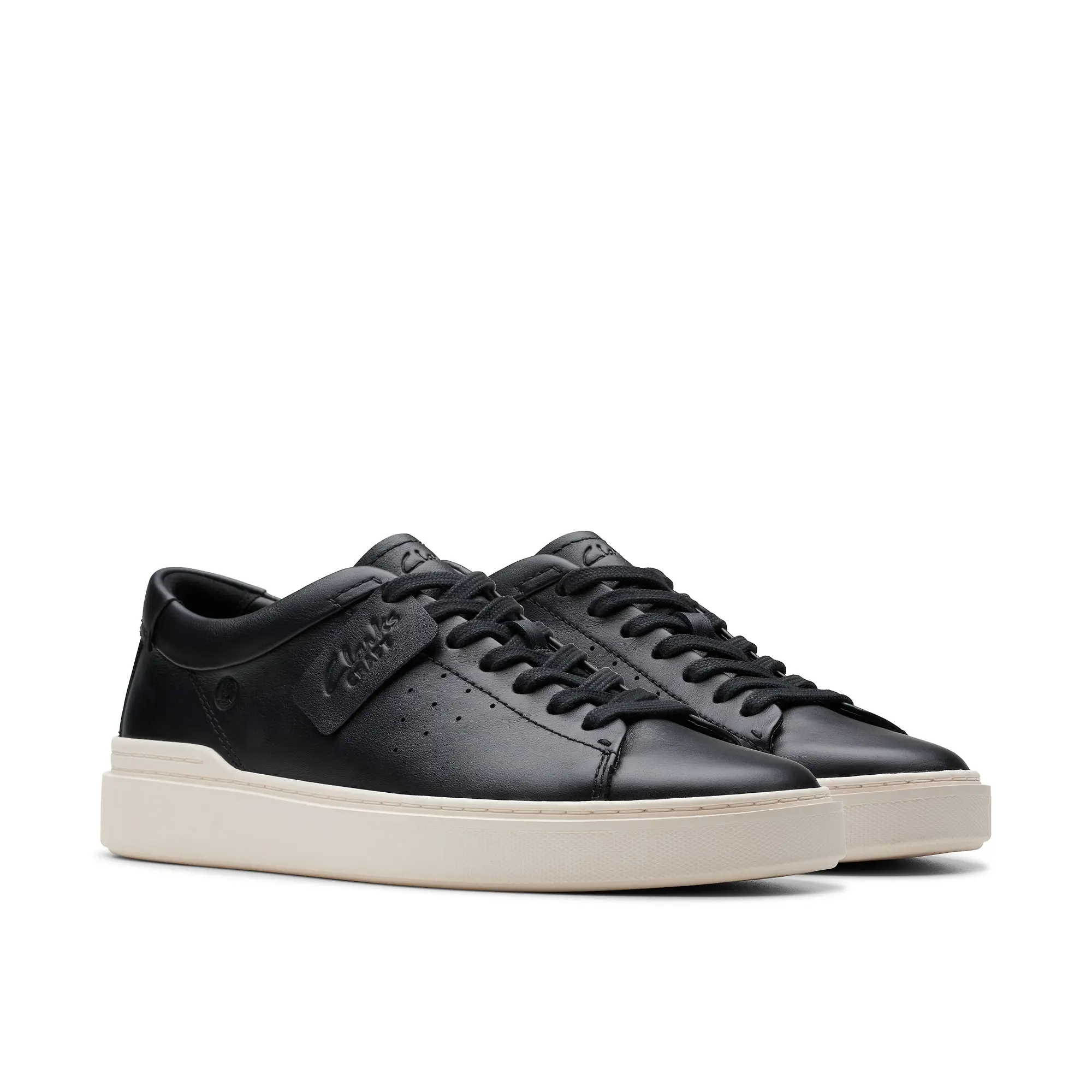 Product image 4 of 7 of Clarks Men's Craft Swift Trainers - Black Leather