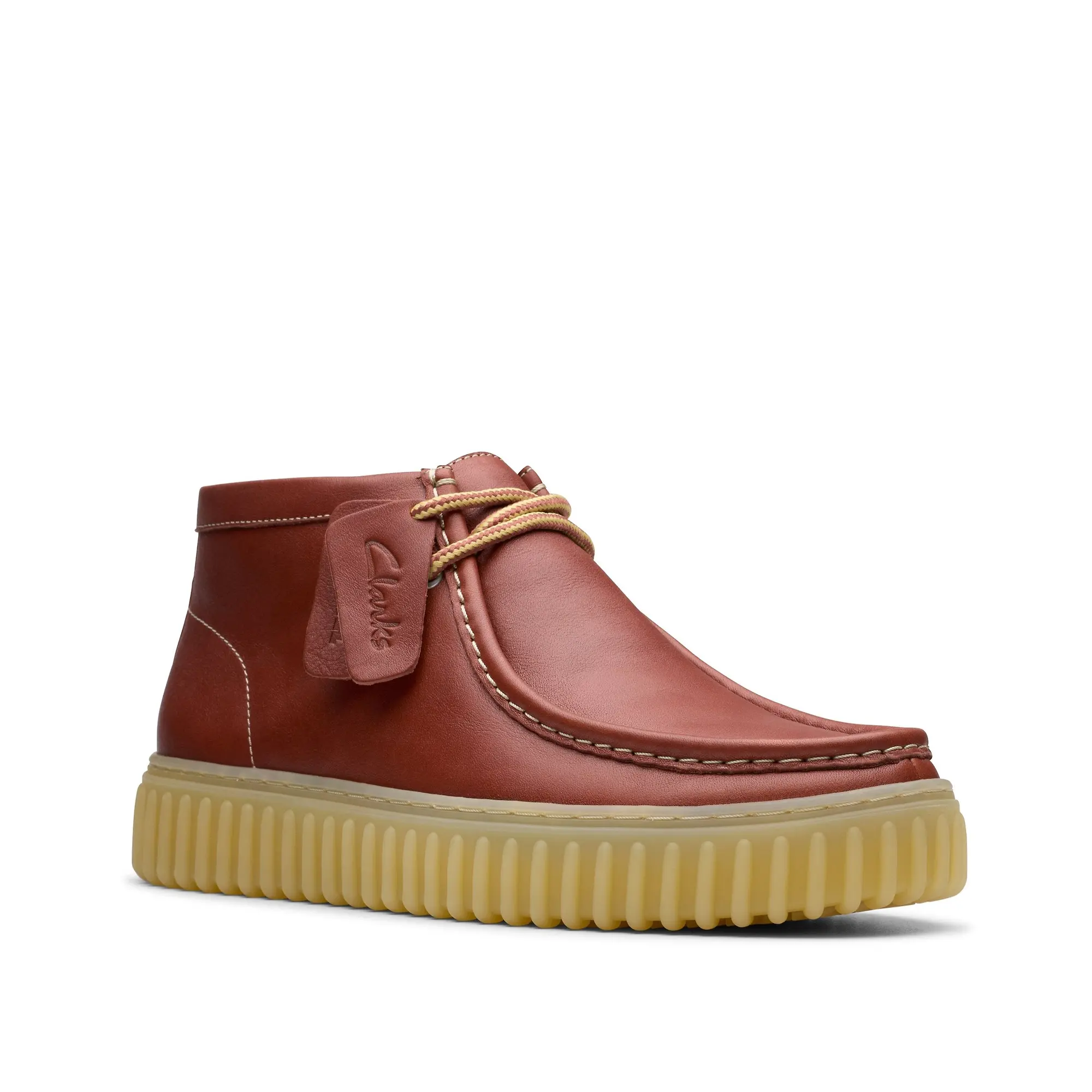 Product image 3 of 10 of Clarks Torhill Hi Leather Boot - Brown