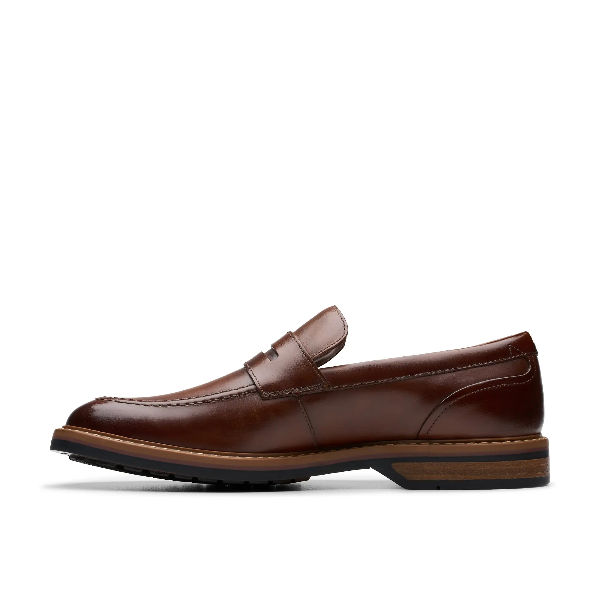 Product image 2 of 8 of Clarks Men's Aldwin Step - Mid Tan Leather