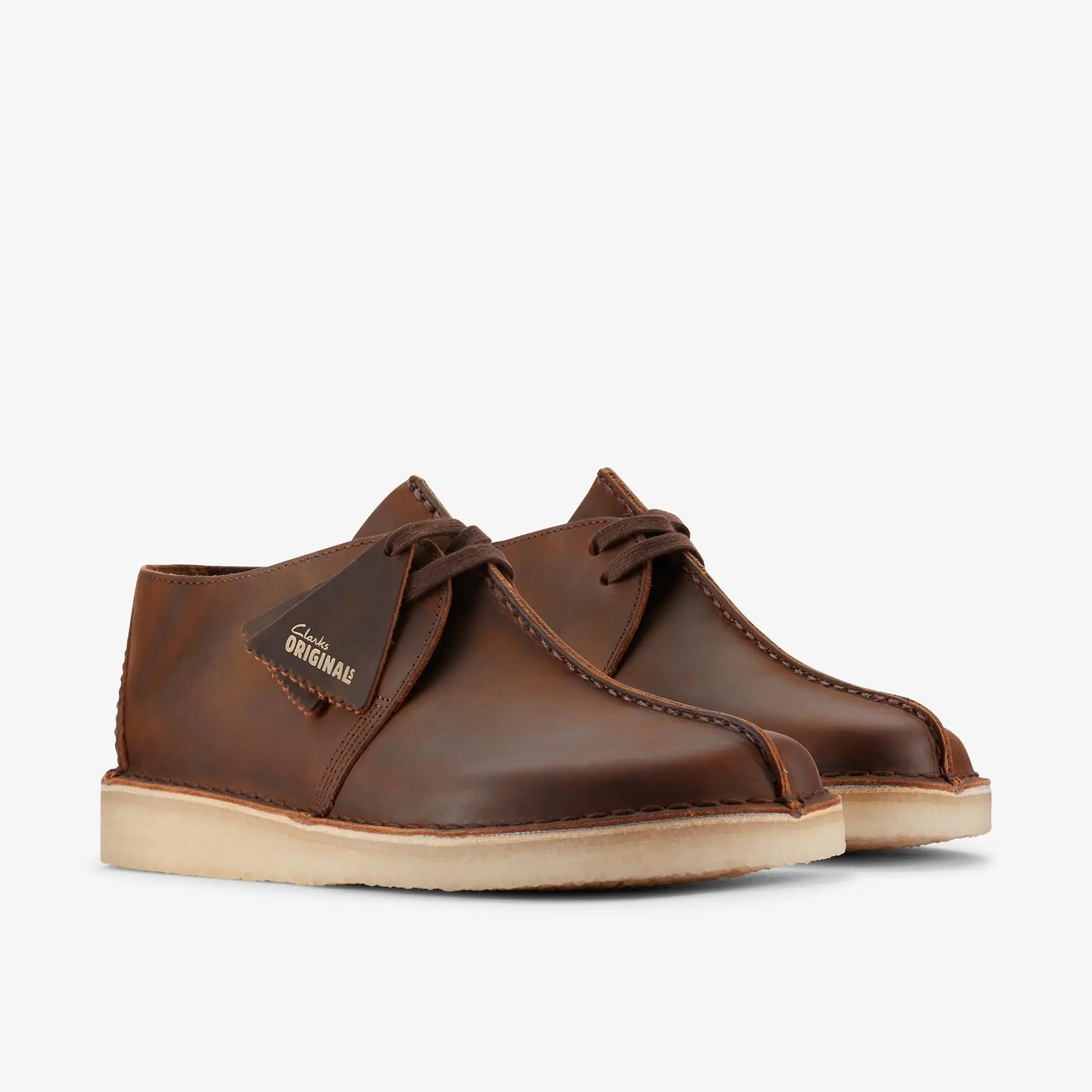 Product image 5 of 7 of Clarks Originals Men's Desert Trek Shoes - Beeswax Leather