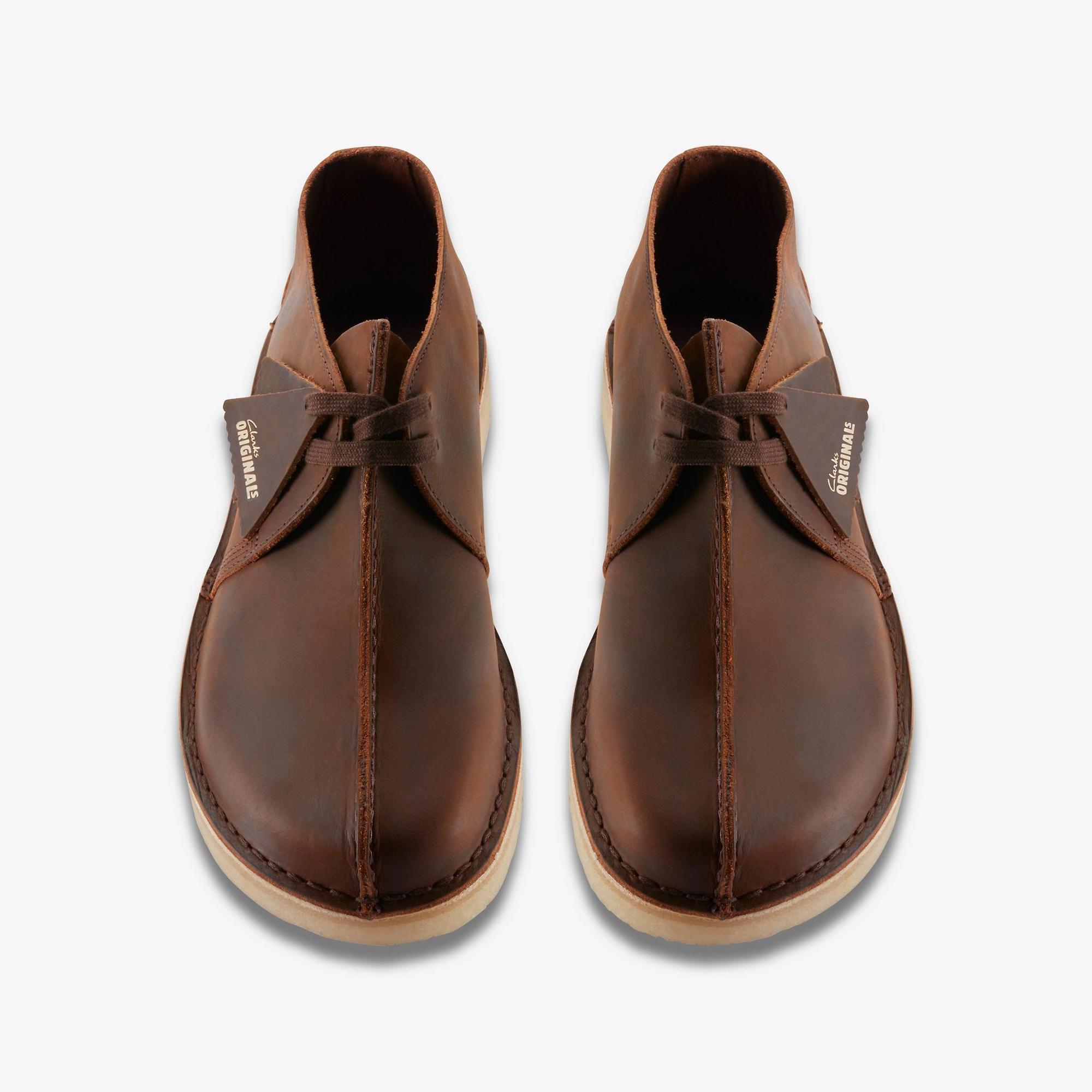 Clarks Originals Men's Desert Trek Shoes - Beeswax Leather Clarks Originals Men's Desert Trek Shoes - Beeswax Leather