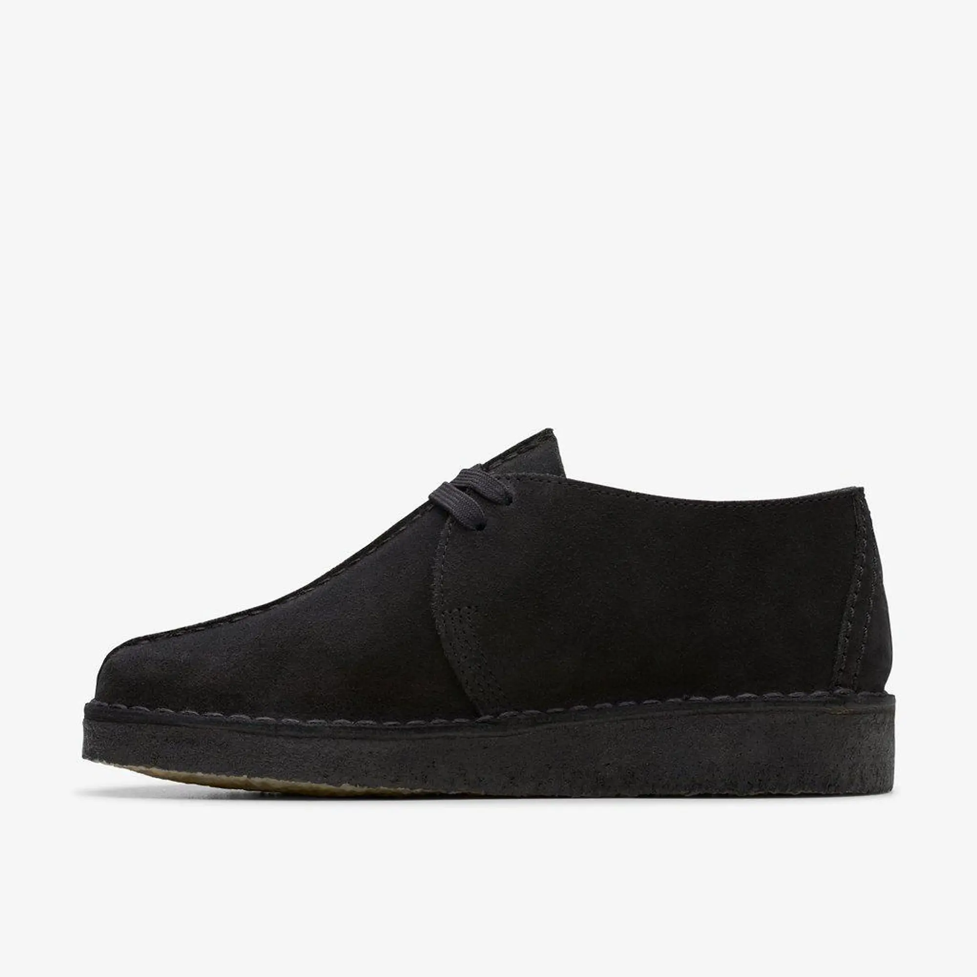 Product image 2 of 8 of Clarks Originals Men's Desert Trek Shoes - Black Suede