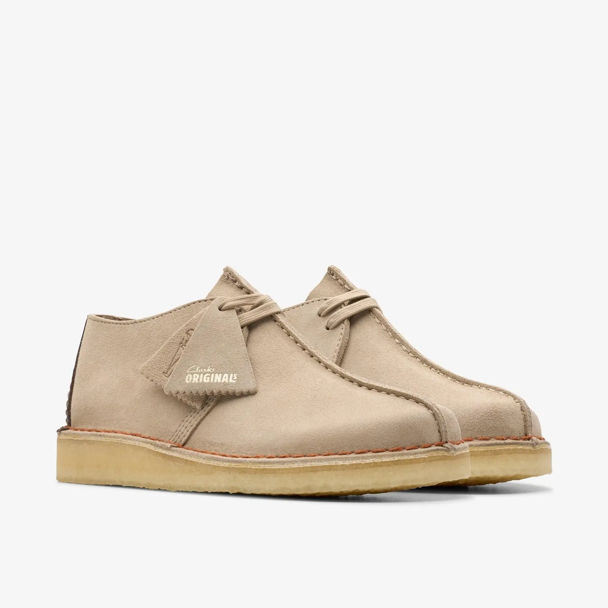 Product image 4 of 7 of Clarks Originals Men's Desert Trek Shoes - Sand Suede