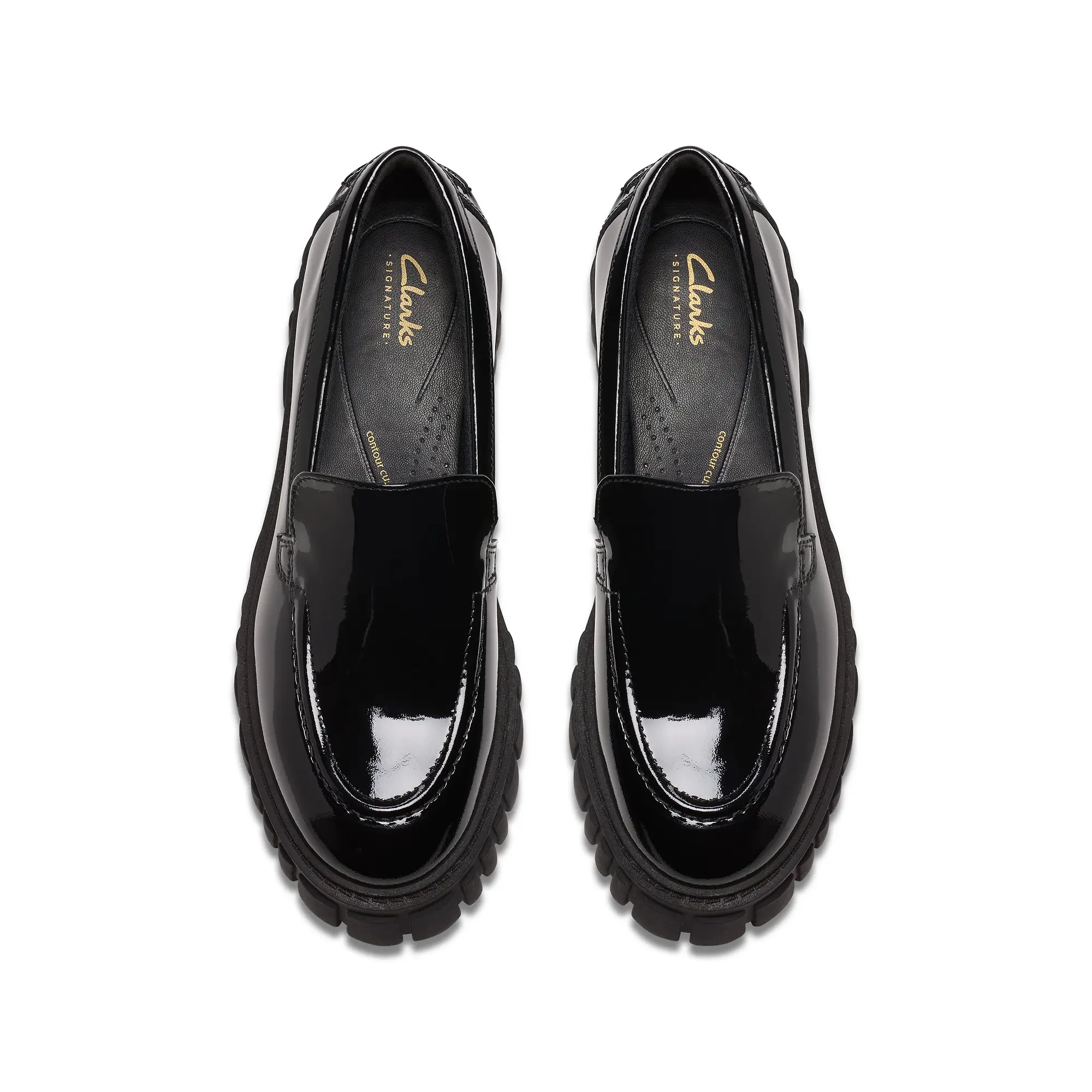 Product image 5 of 7 of Clarks Women's Page Leather Loafers - Black