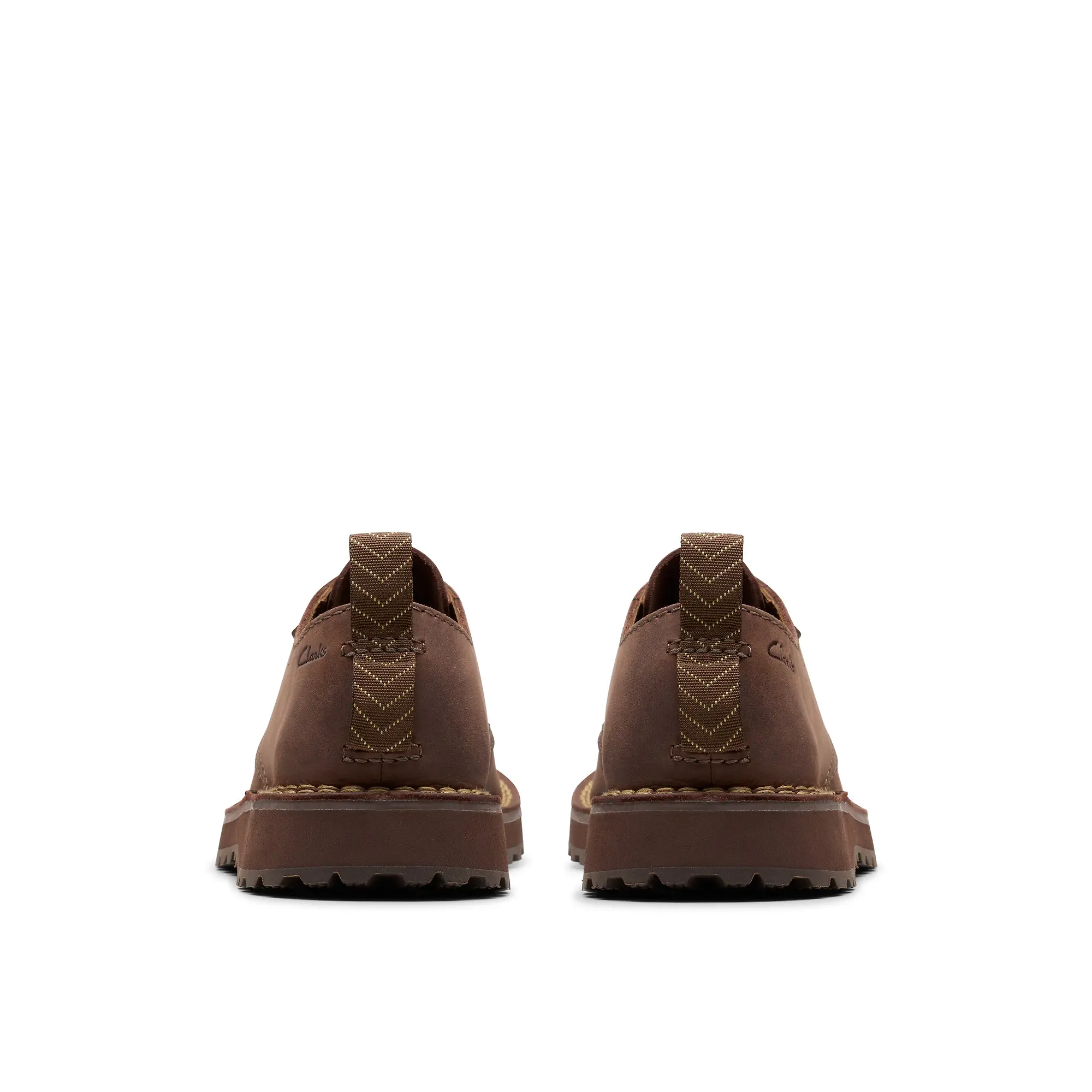Product image 6 of 7 of Clarks Solsbury Lace Leather Shoe - Dark Brown