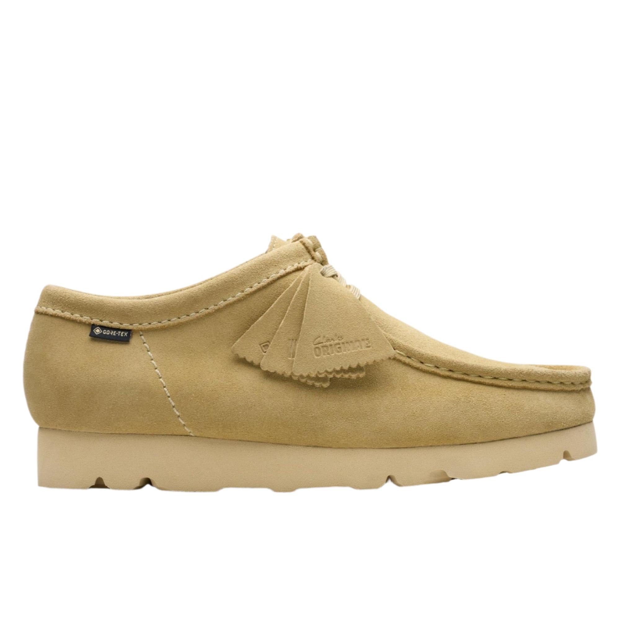 靴 Clarks ORIGINALS Wallabee GORE-TEX Clarks Originals Men's Wallabee Gore-Tex Shoes - Maple Suede