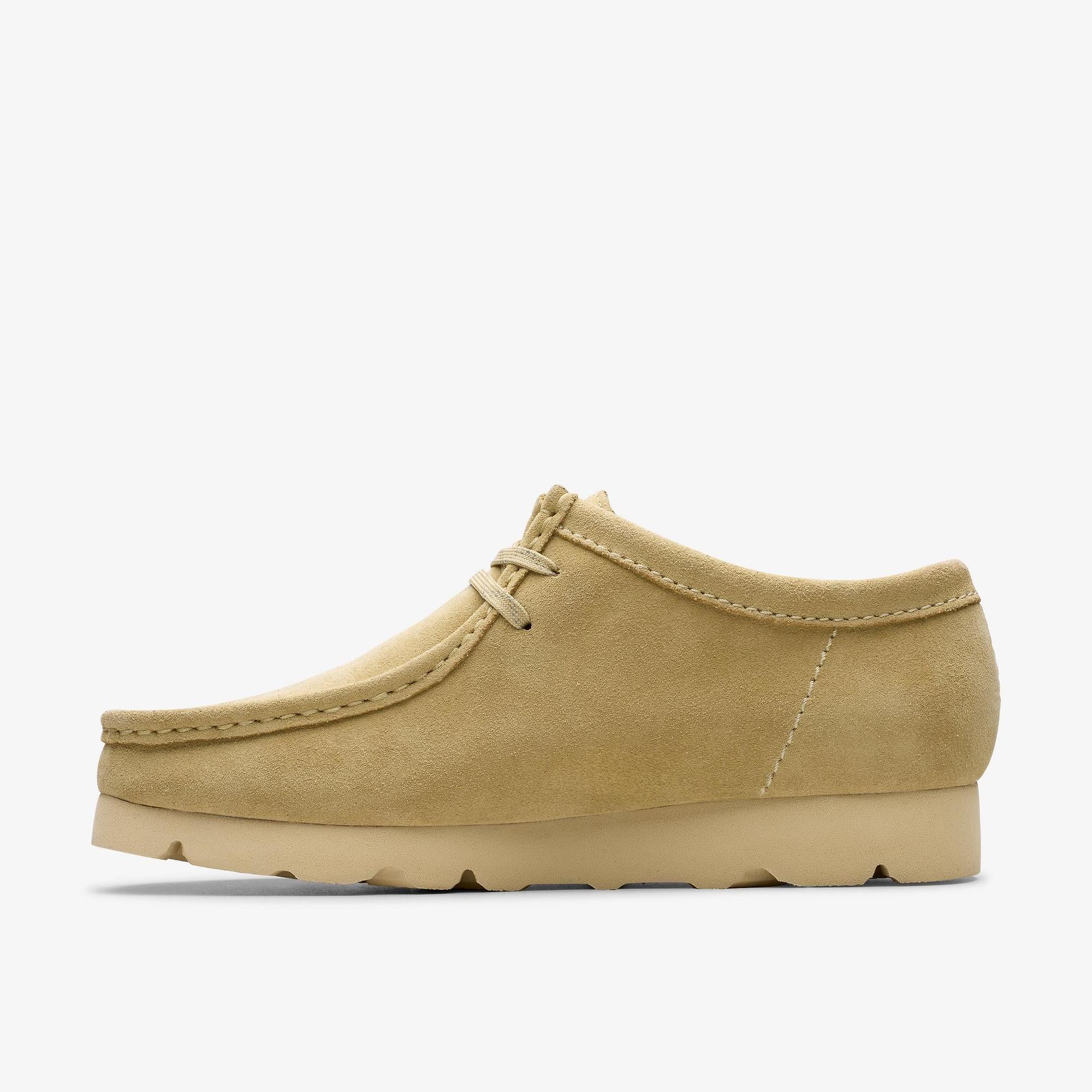 CLARKS Wallabee GTX ゴアテックス　ベージュ スエード Clarks Originals Men's Wallabee Gore-Tex Shoes - Maple Suede