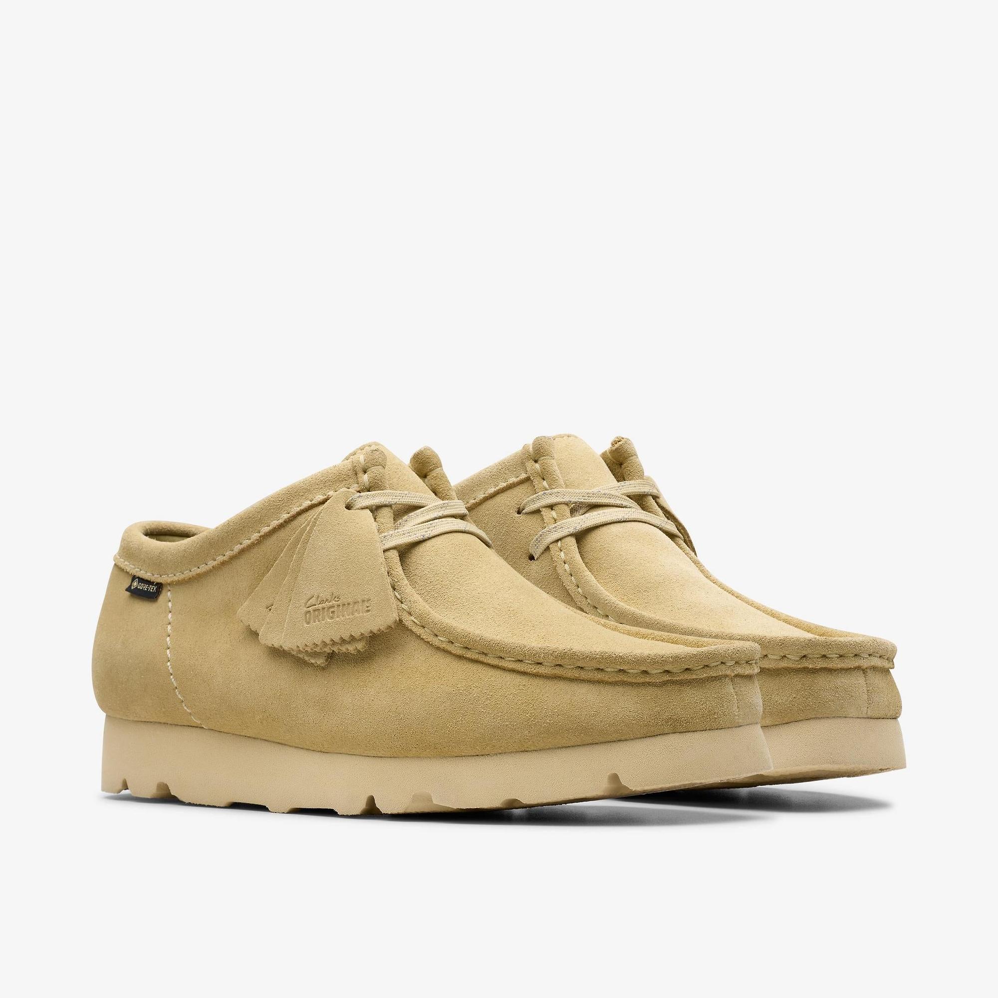Clarks Originals Men's Wallabee Gore-Tex Shoes - Maple Suede
