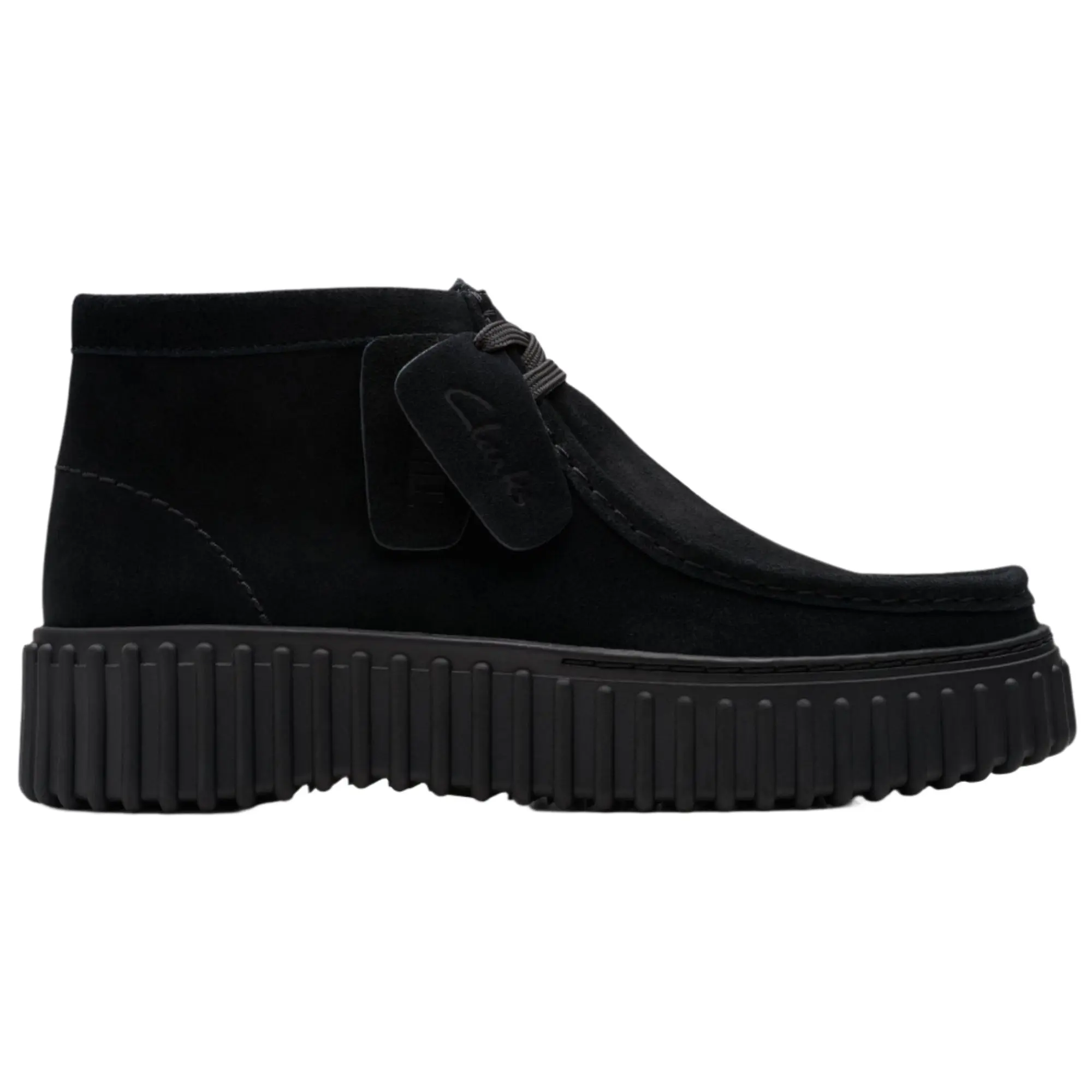 Product image 1 of 7 of Clarks Women's Torhill Moss Boots - Black Suede