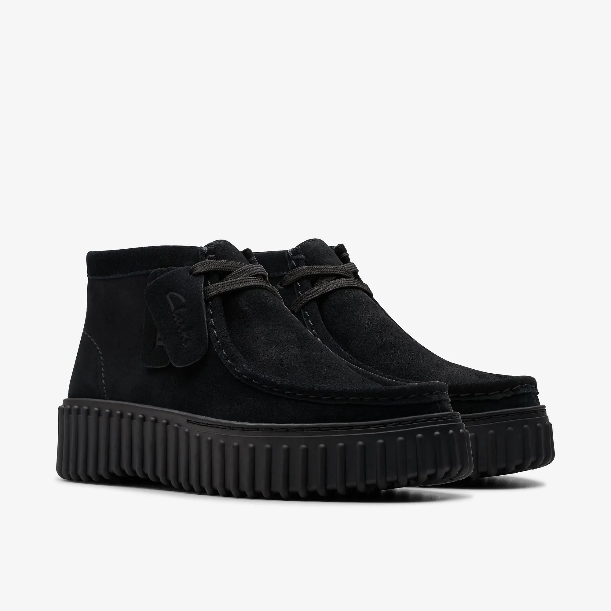 Product image 5 of 7 of Clarks Women's Torhill Moss Boots - Black Suede