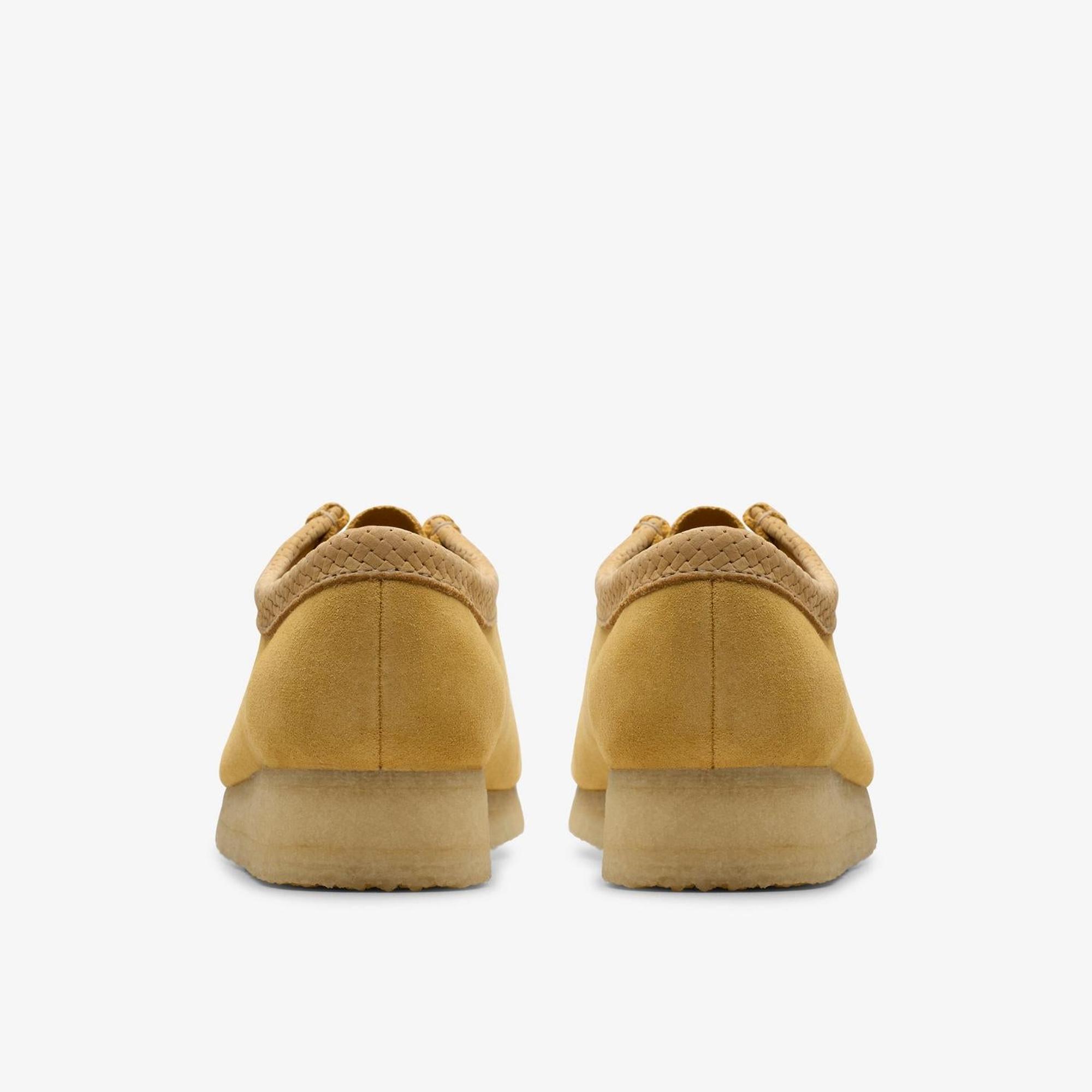 Clarks Originals Women's Wallabee Shoes - Golden Tan Suede