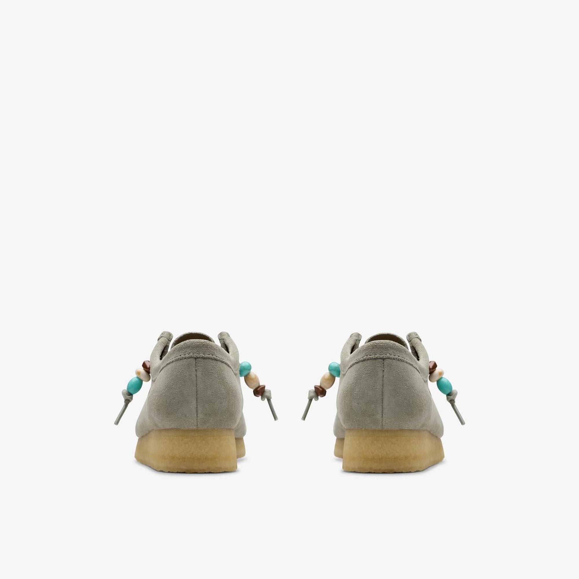 Clarks Originals Women's Wallabee Shoes - Sage Suede | British Attire