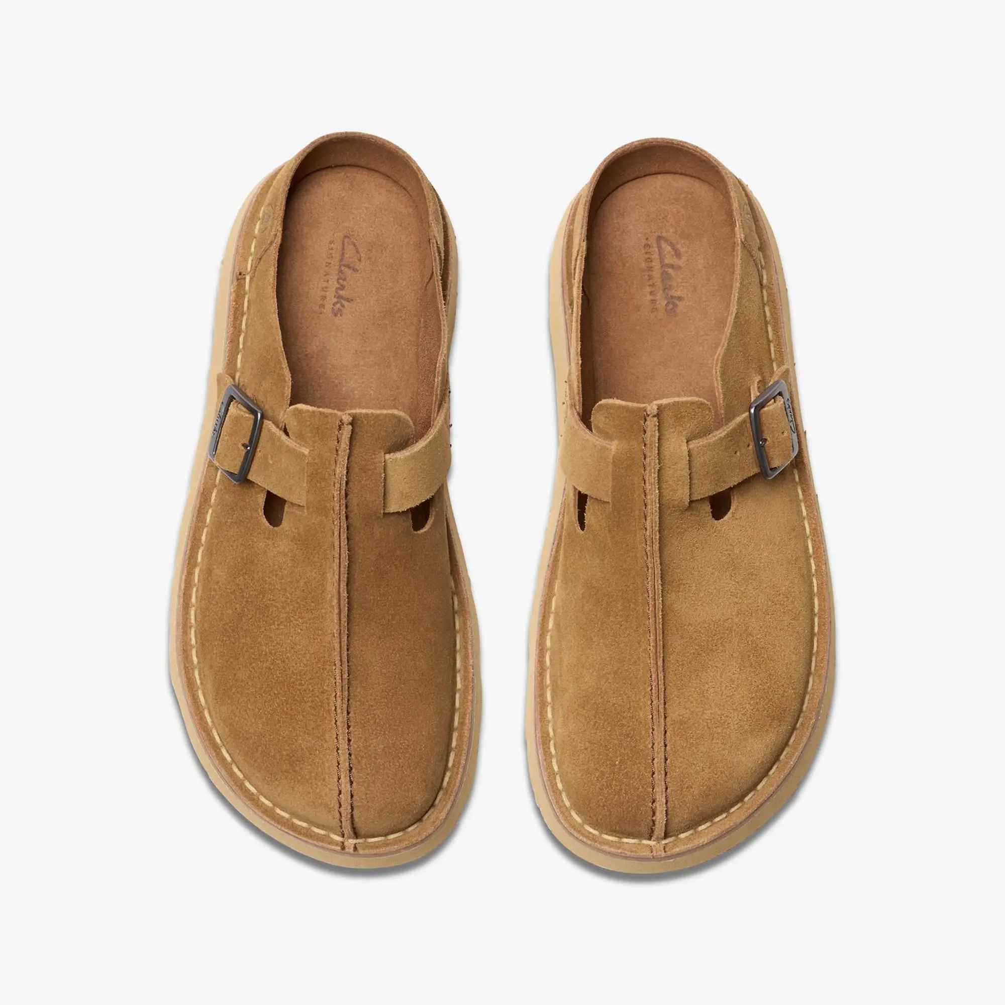 Product image 7 of 7 of Clarks Men's Solsbury Suede Mule - Cola Suede