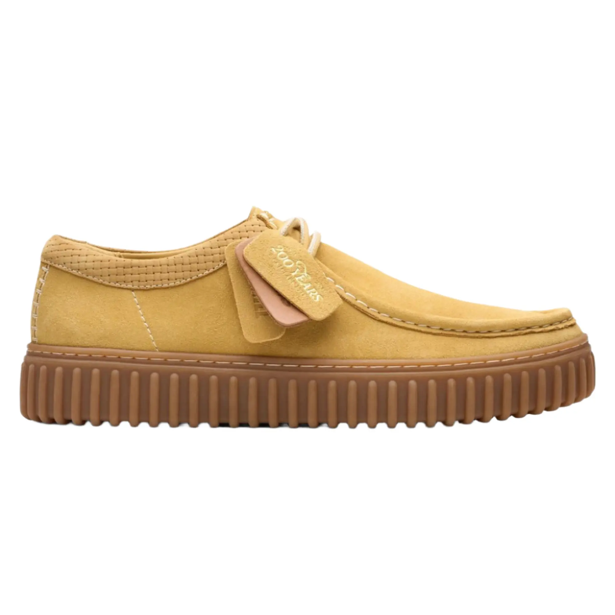 Product image 1 of 7 of Clarks Men's Torhill Lo Suede Shoes - Golden Tan Suede