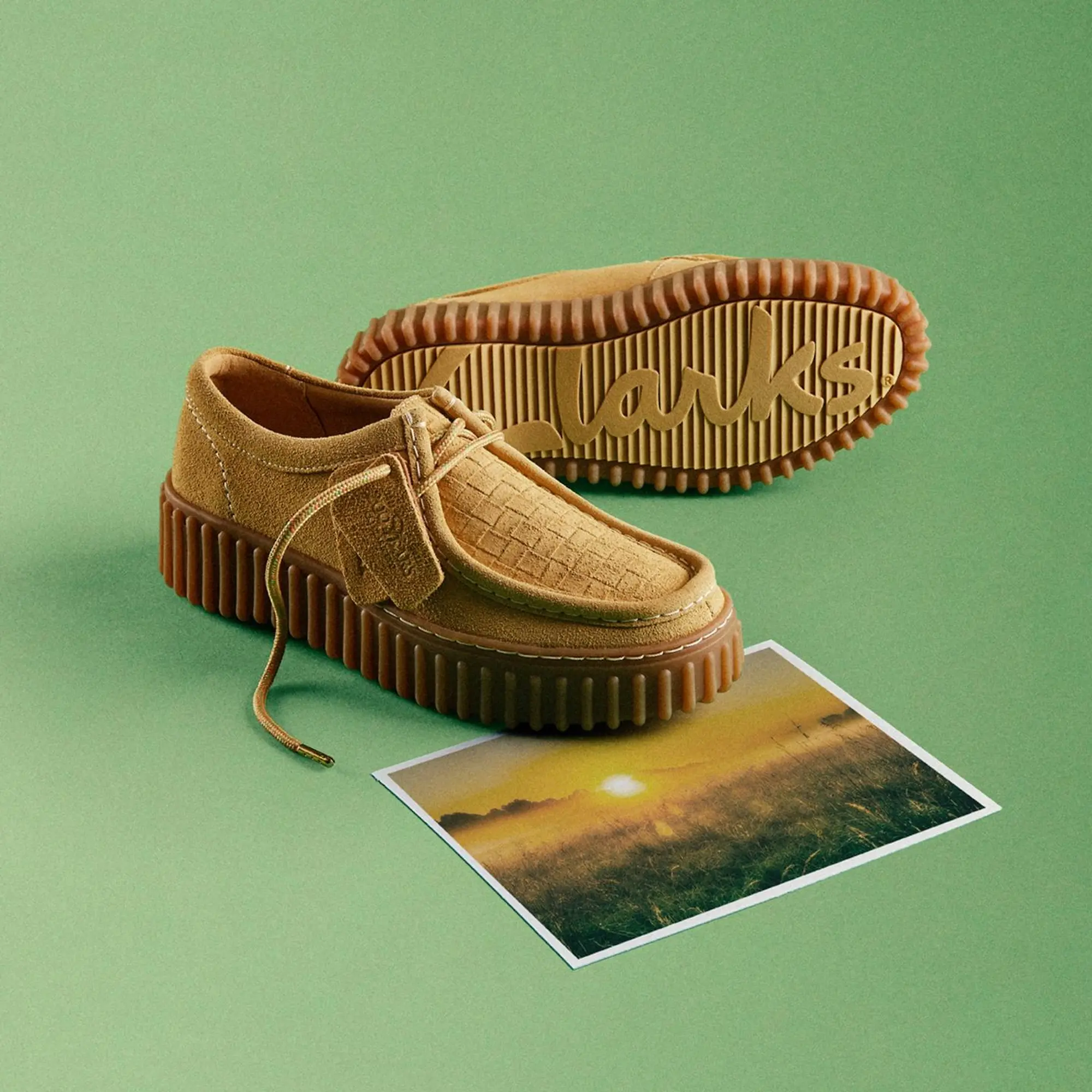 Product image 5 of 11 of Clarks Women's Torhill Bee - Golden Tan Suede