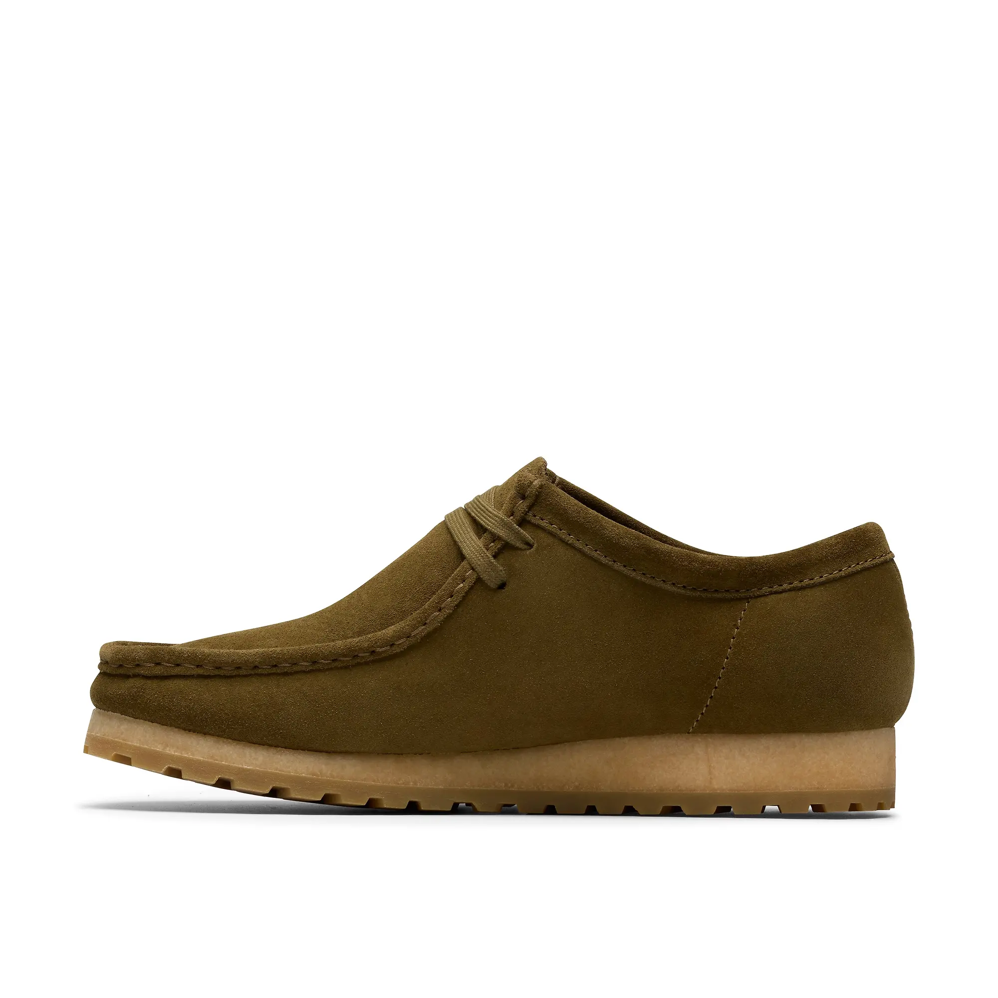 Product image 2 of 7 of Clarks Originals Men's Wallabee RB Shoes - Olive Suede