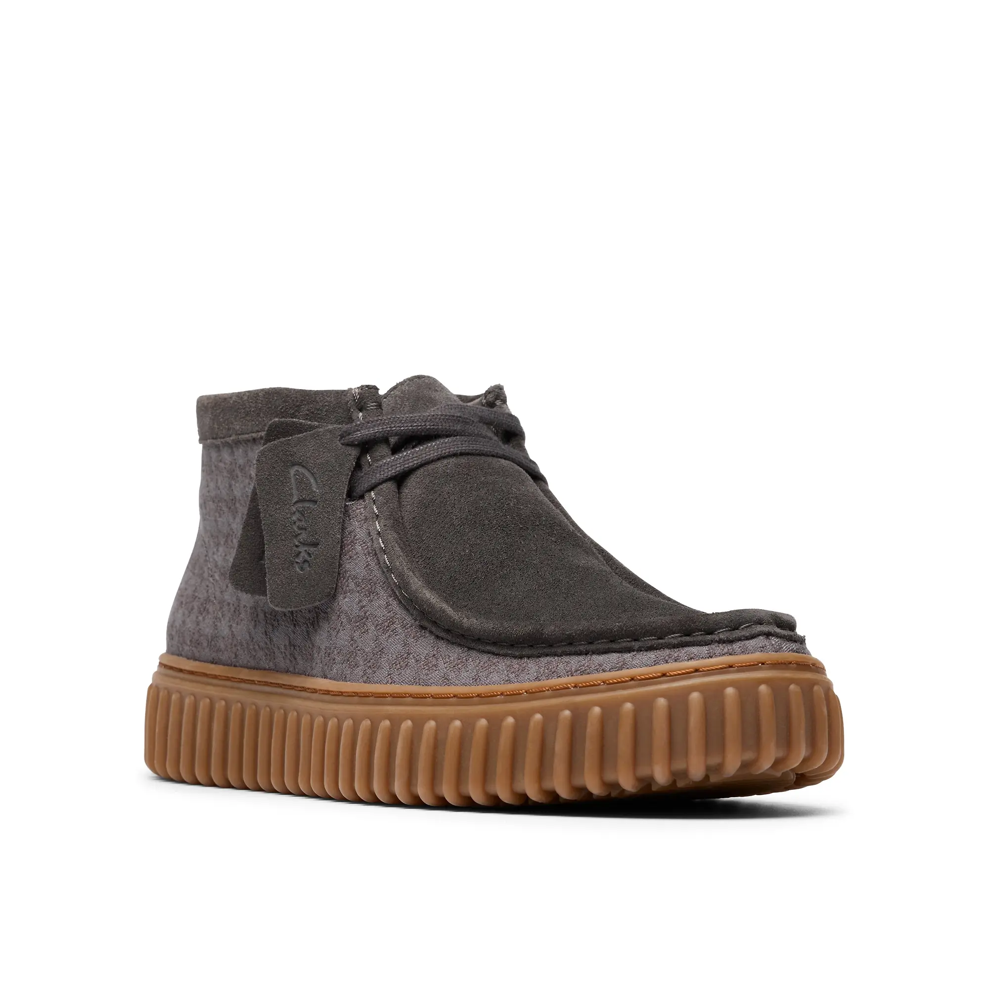 Product image 4 of 6 of Clarks Men's Torhill Hi Boots - Grey Combi