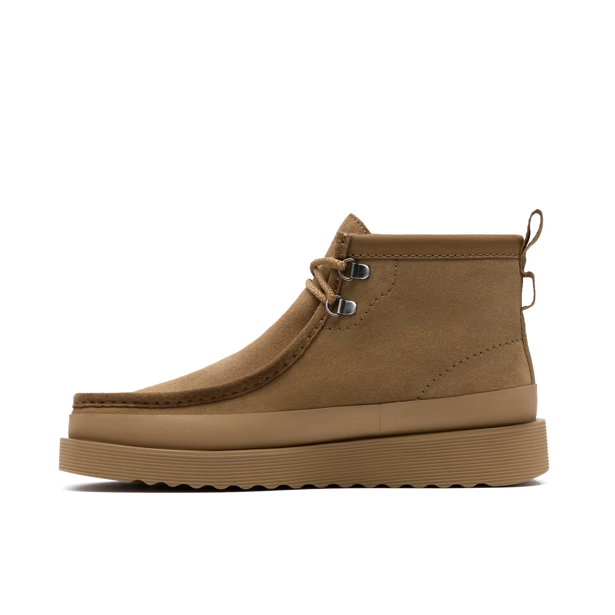 Product image 2 of 8 of Clarks Men's Wallabee FTR2 Hi Boots - Dark Sand Suede