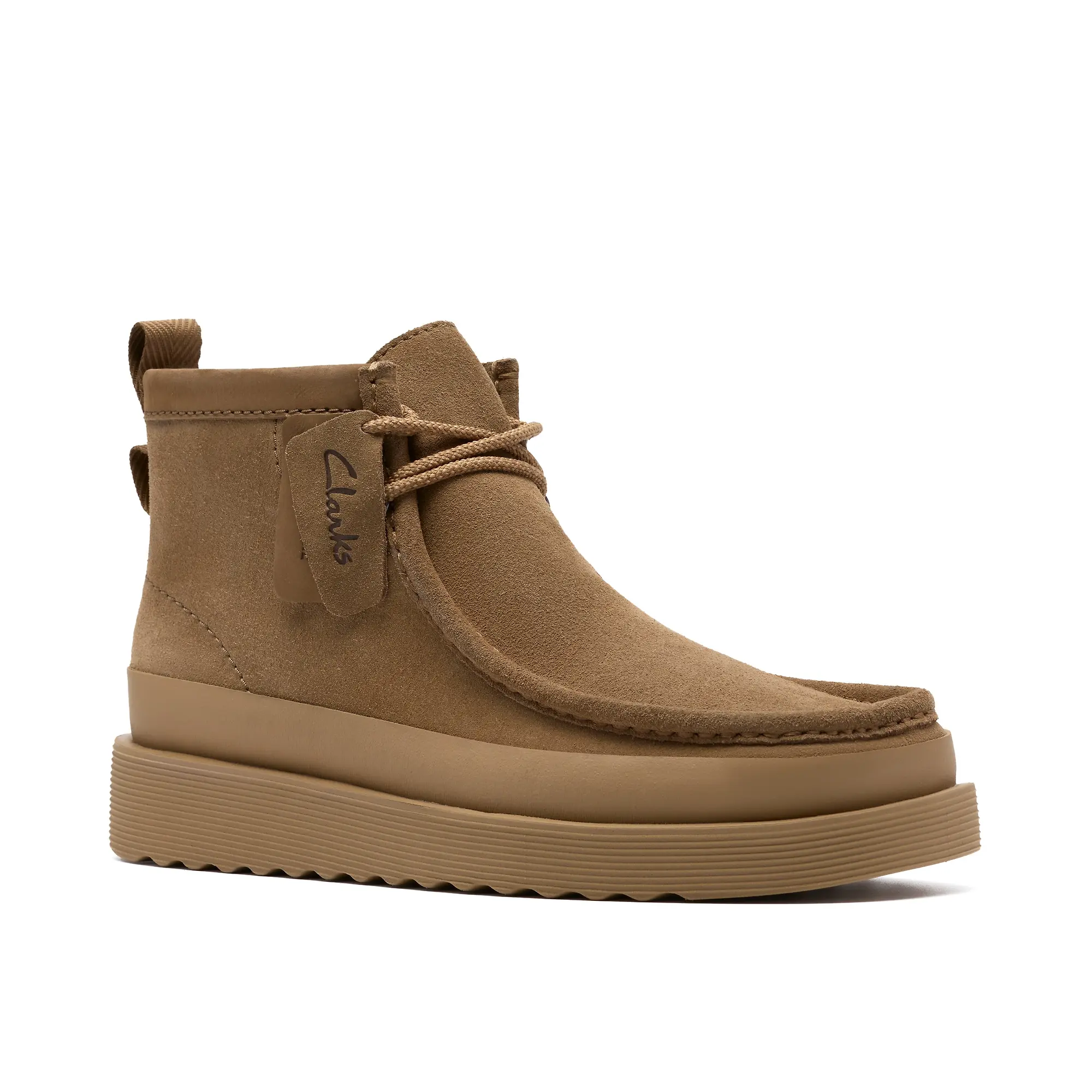 Product image 7 of 8 of Clarks Men's Wallabee FTR2 Hi Boots - Dark Sand Suede