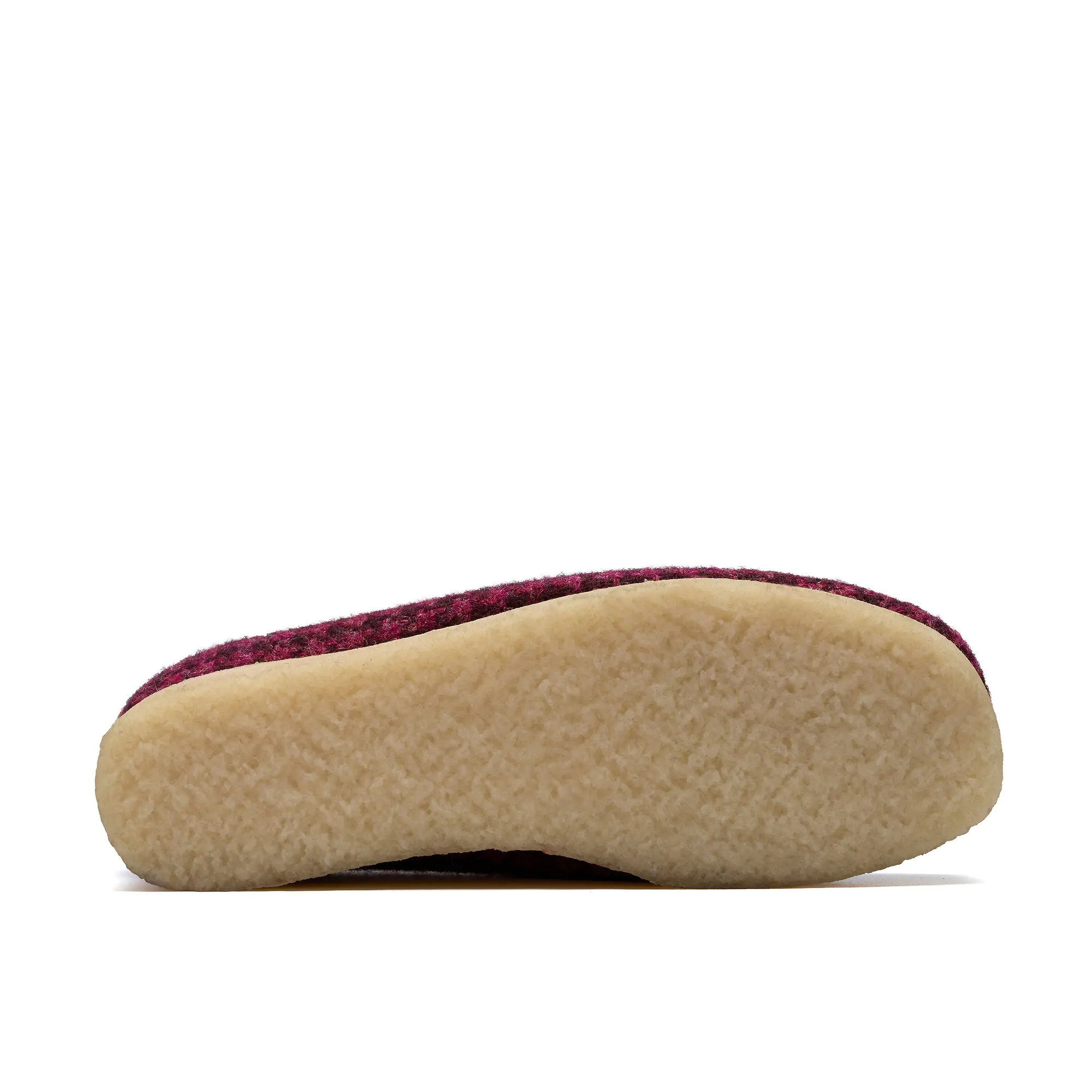 Product image 3 of 8 of Clarks Originals Women's Wallabee Shoes - Purple Harris Tweed