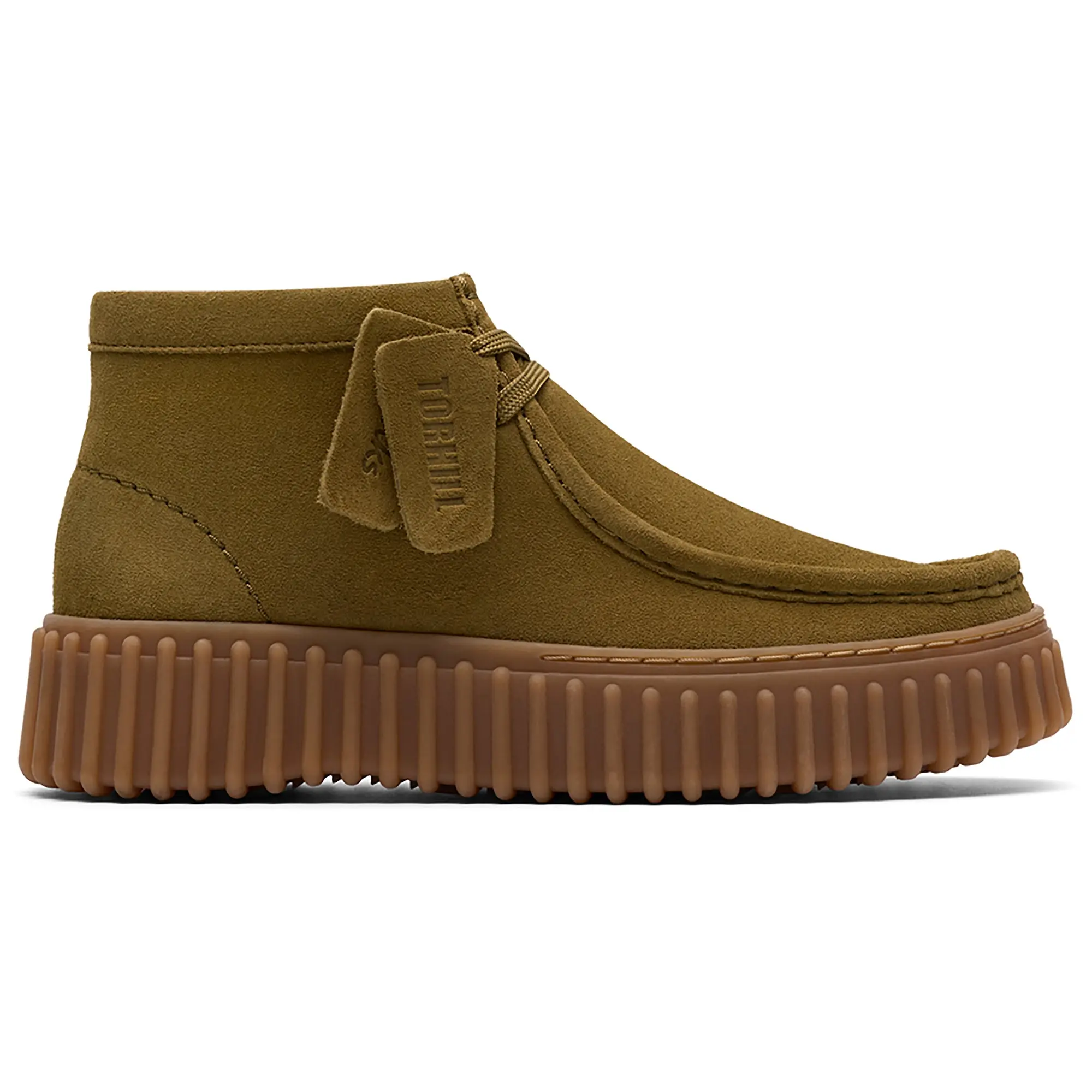Product image 1 of 8 of Clarks Women's Torhill Moss - Olive Suede