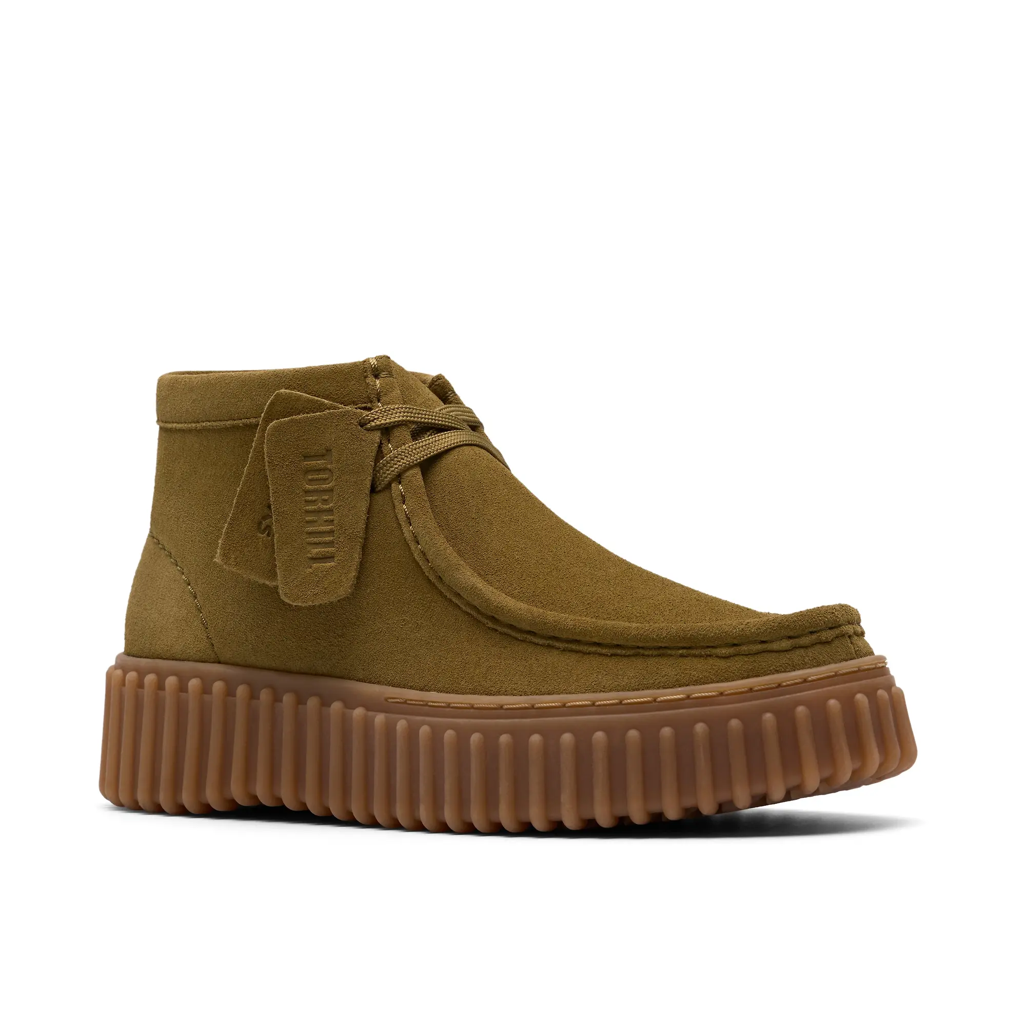 Product image 7 of 8 of Clarks Women's Torhill Moss - Olive Suede