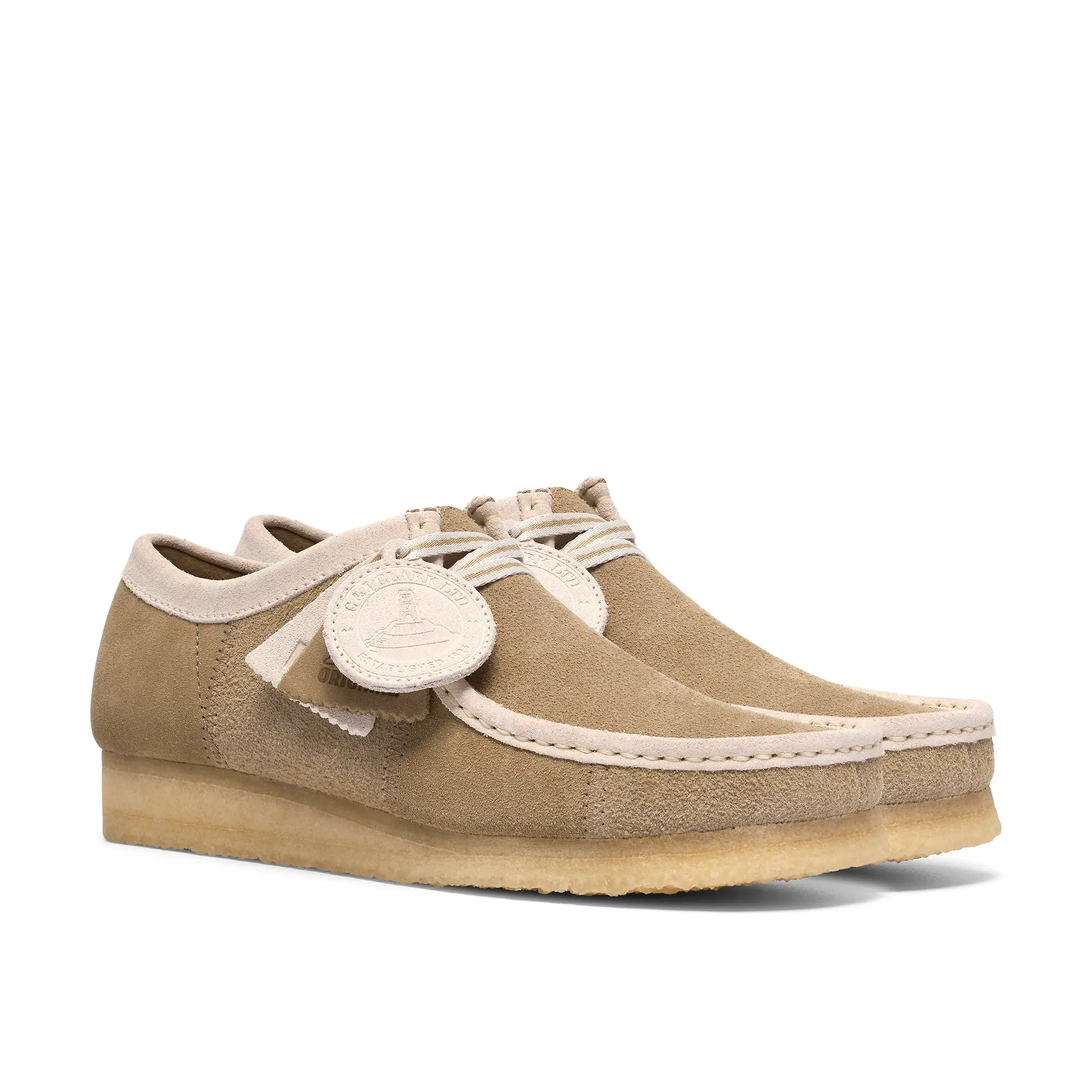 Product image 4 of 8 of Clarks Originals Men's Wallabee Shoes - Maple Stripe