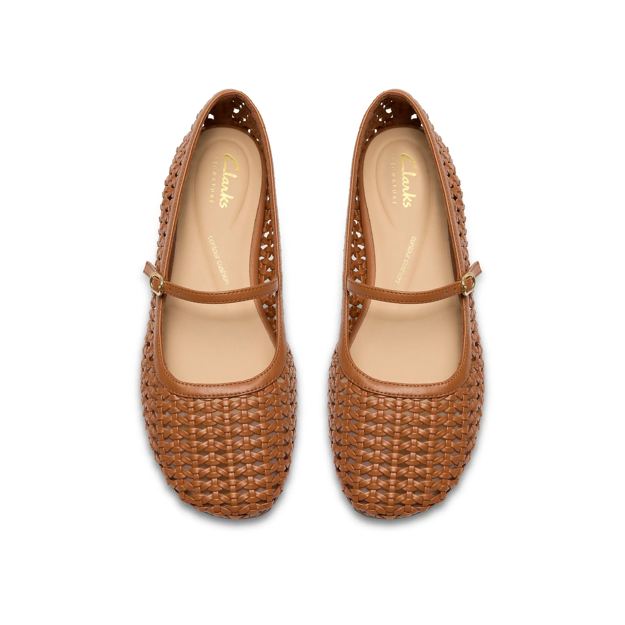 Product image 6 of 6 of Clarks Women's Livia Sky Bar Shoes - Tan Weave