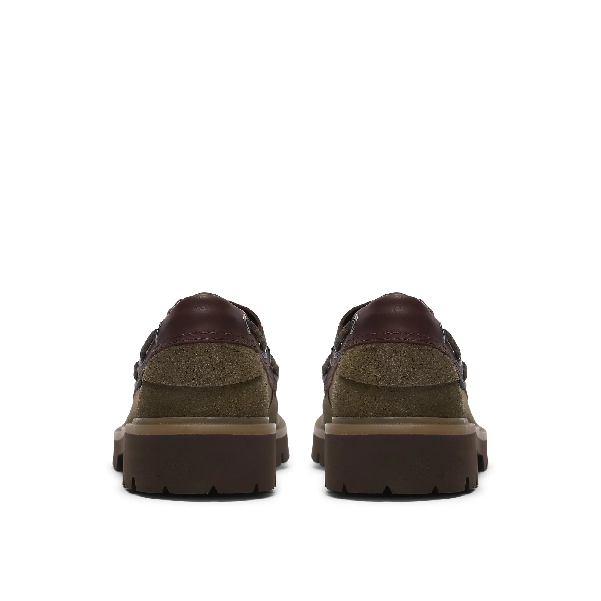 Product image 5 of 8 of Clarks Men's Cleyhill Boat Shoes - Olive Combi